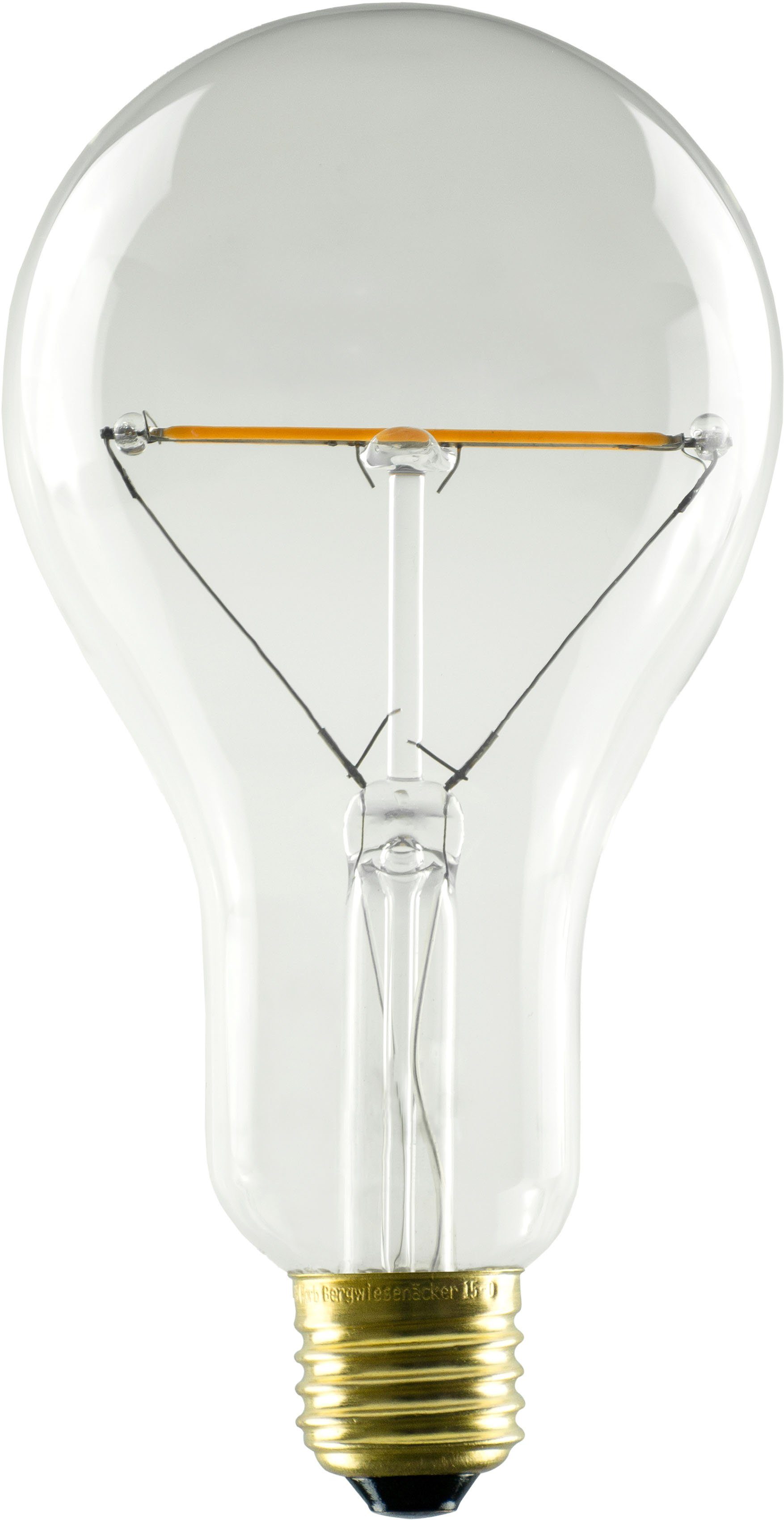 SEGULA LED-Leuchtmittel Vintage Line Balance, E27, 1 St., Warmweiß, dimmbar, Glühlampe A90 klar - Balance, E27