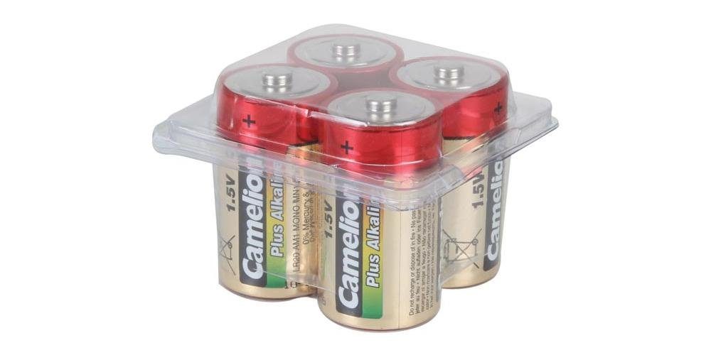 Camelion ALKALI-MANGAN C / LR20 1.5V-21000mAh (4 St./Box) Batterie