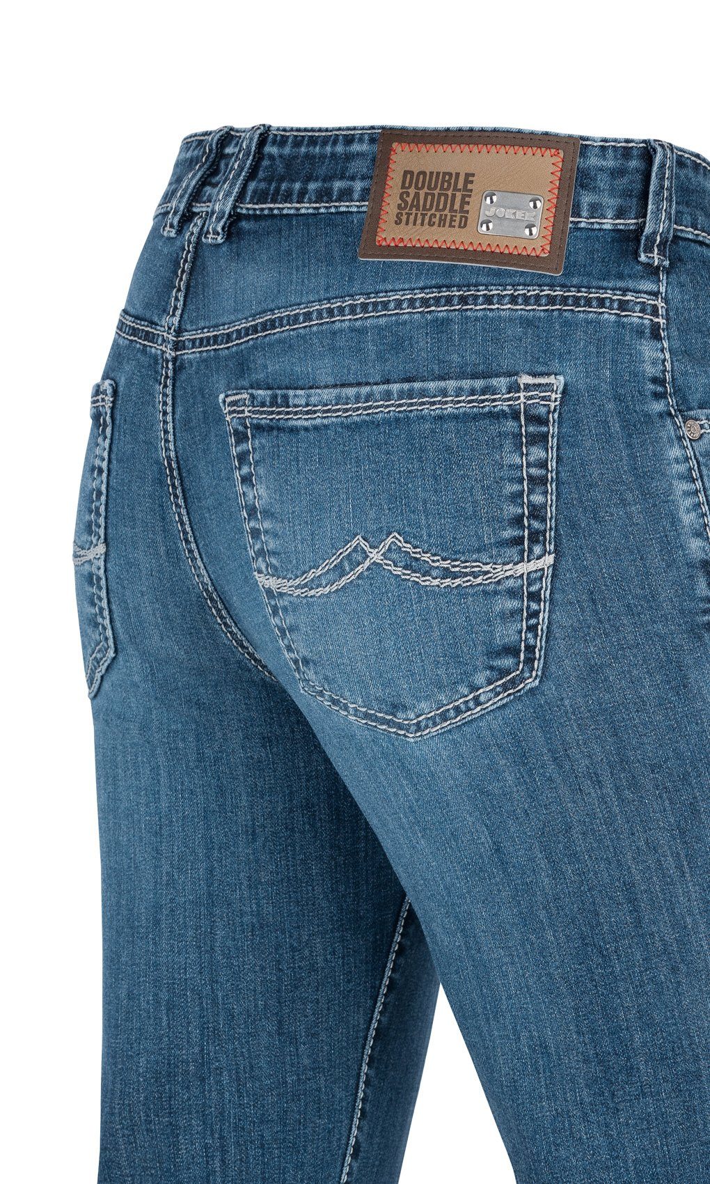 Joker 5-Pocket-Jeans Nuevo 1082400 Japan Blue Denim – Bild 4 von 4
