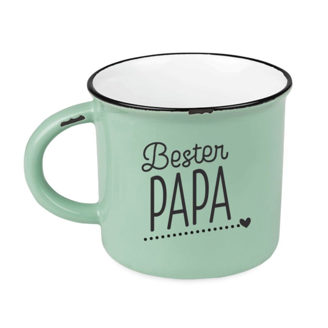 Papa Becher Bester Grafik Werkstatt Vintage Becher