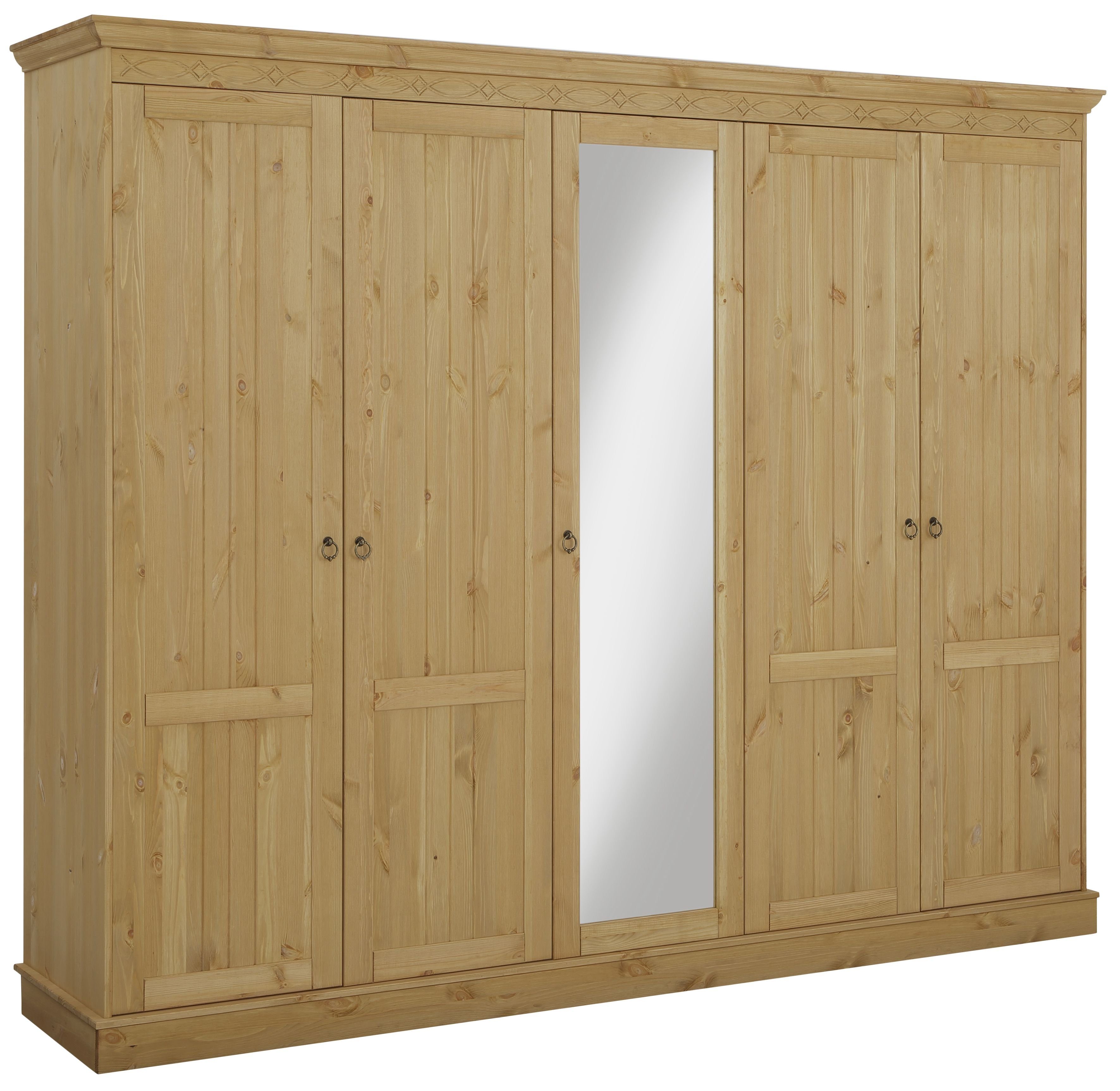 Home affaire Drehtürenschrank "Indra", (3 Breiten: 100/145/233 cm H/T ca.18 günstig online kaufen