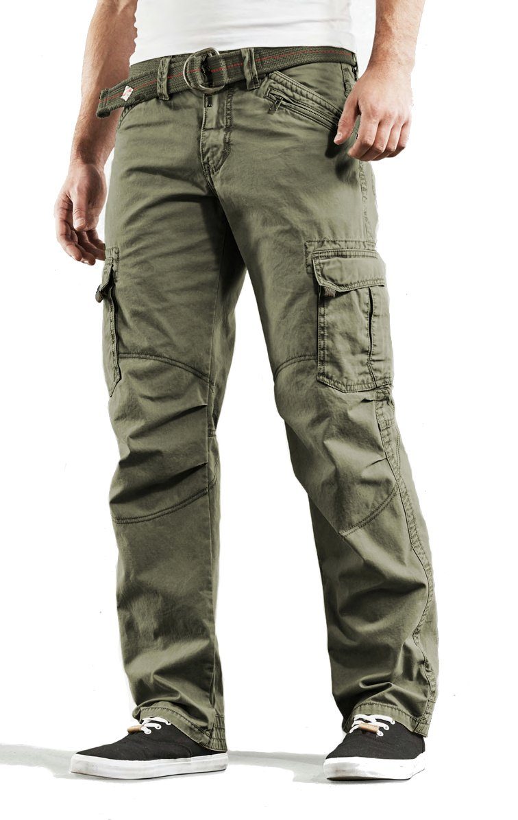 Cargohose Loose BenitoTZ Herrencargohose 100% Baumwolle