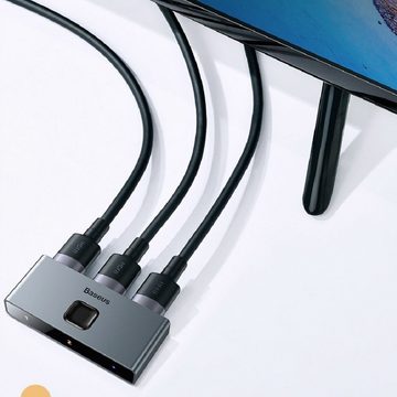 Baseus HDMI-Splitter 3in1 bidirektionaler HDMI - 2x HDMI Splitter Switcher 4K / 30 Hz