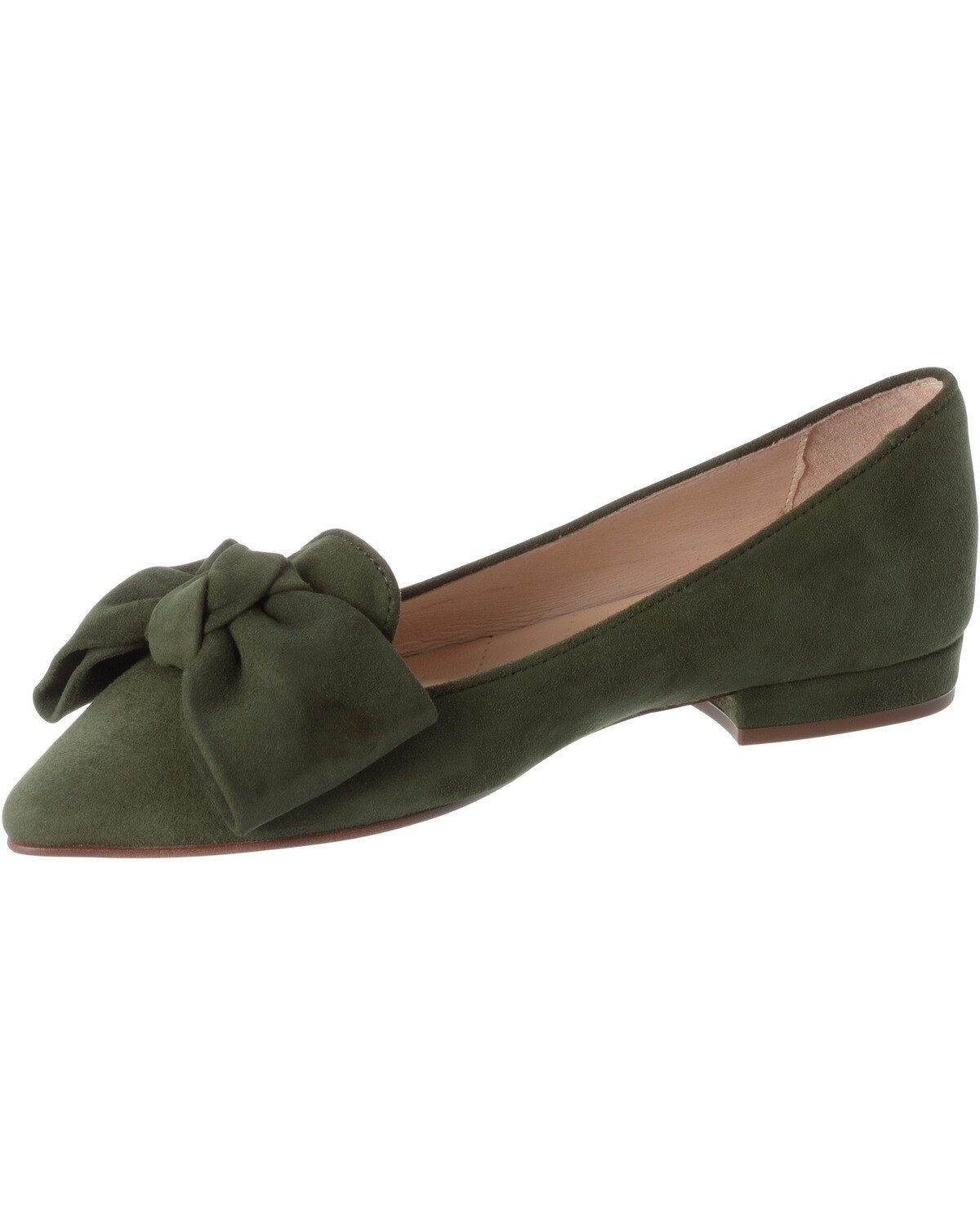 XAVER LUIS Schuhmanufaktur Ballerina mit Schleife Ballerina