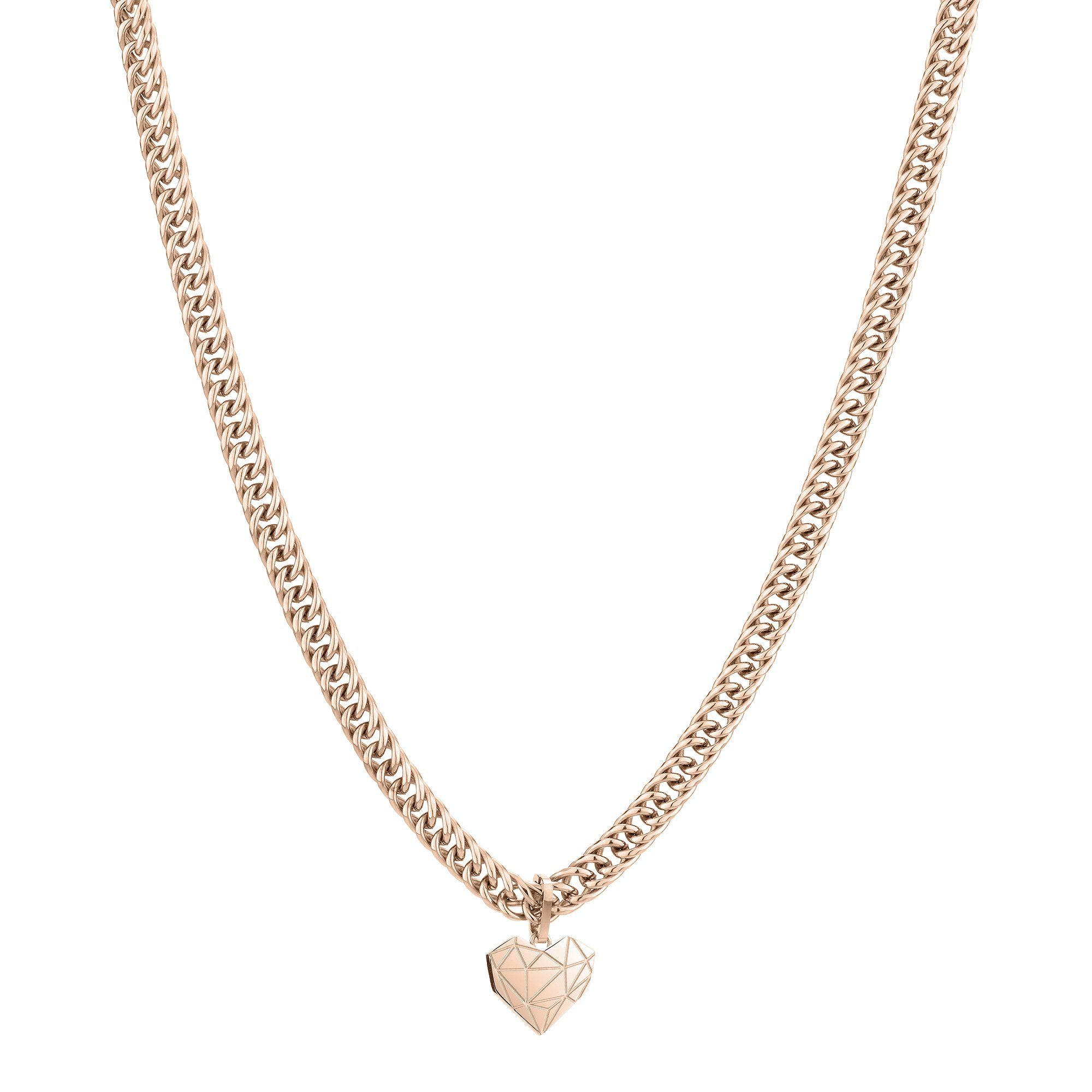 Liebeskind Berlin Kette mit Anhänger Broken Heart Chunky Edelstahl günstig online kaufen