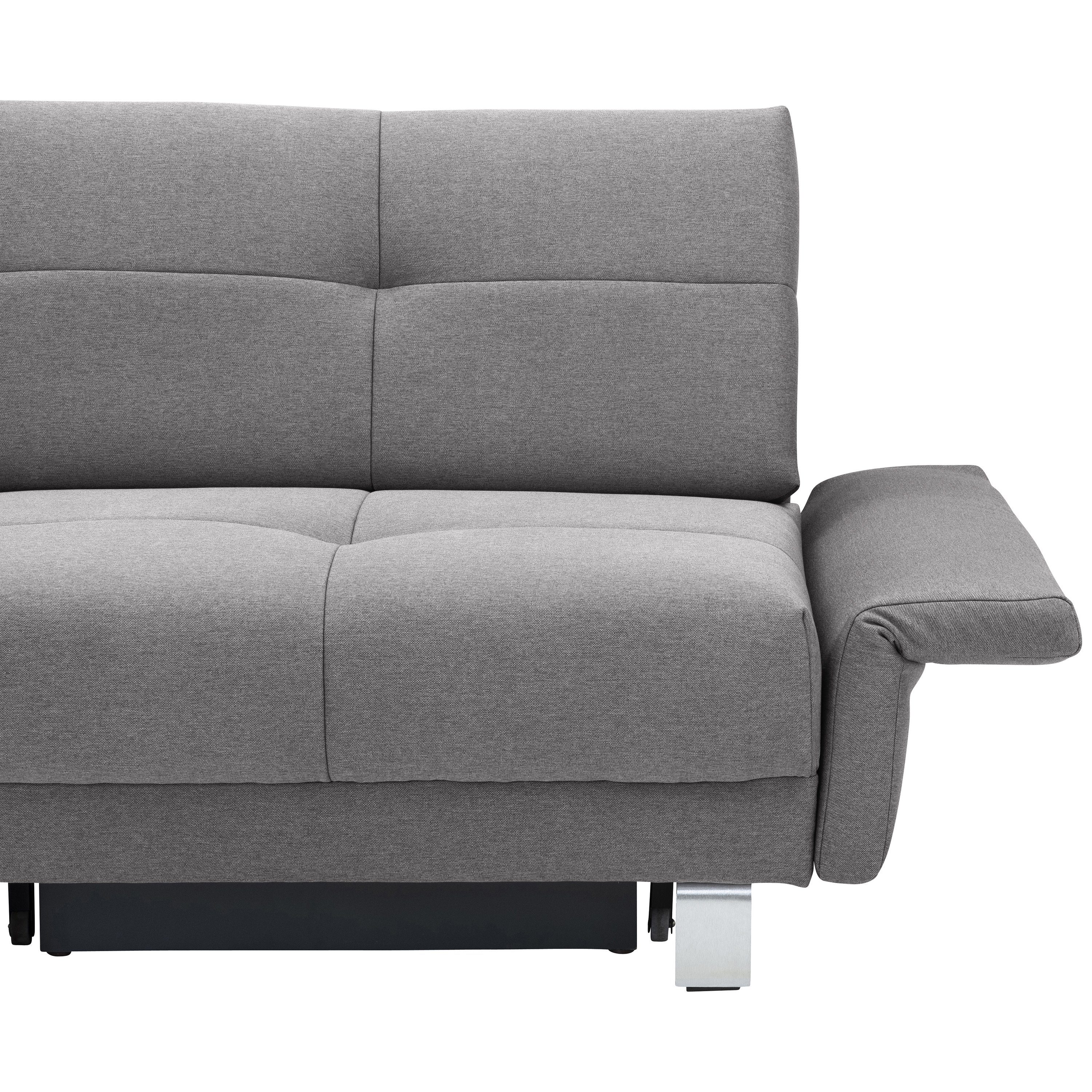 Sofa Armteilen Winzer® Max mit Vincent, Faltsessel grau