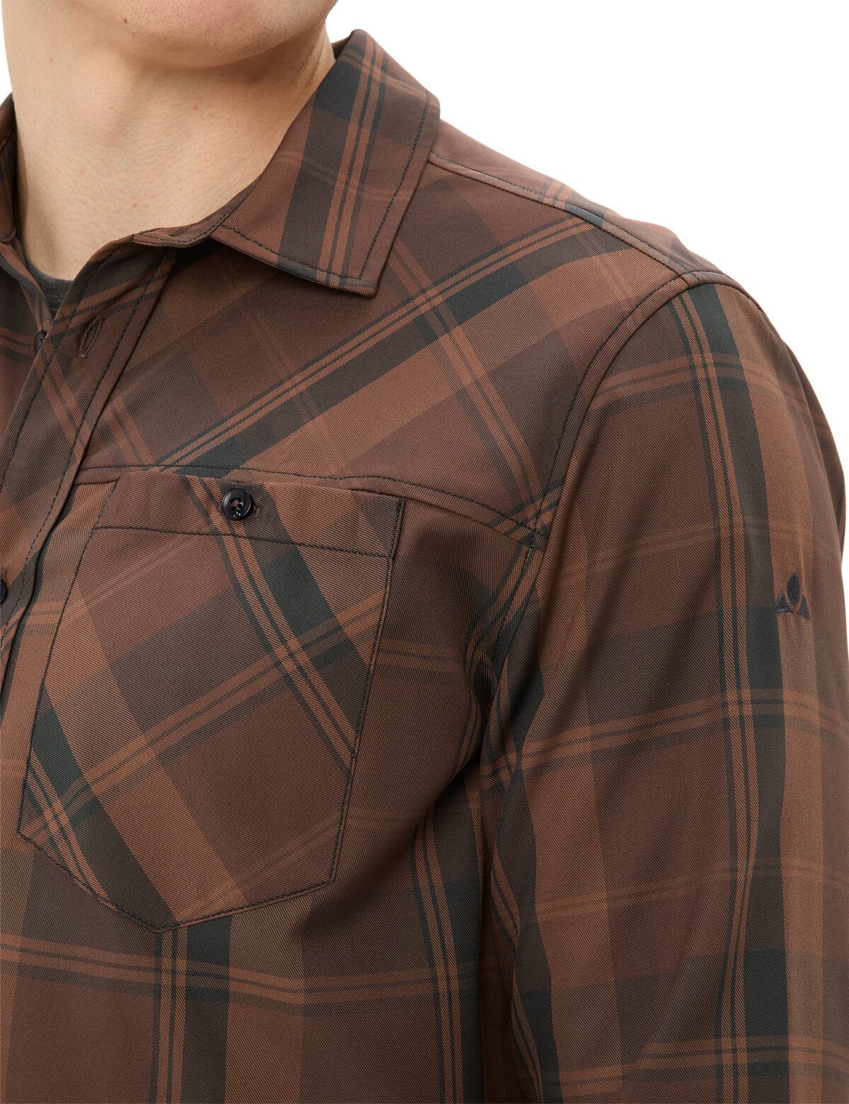 VAUDE Funktionshemd Men's Neshan LS Shirt IV (1-tlg) pflegeleichtes und schnelltrocknendes Hemd