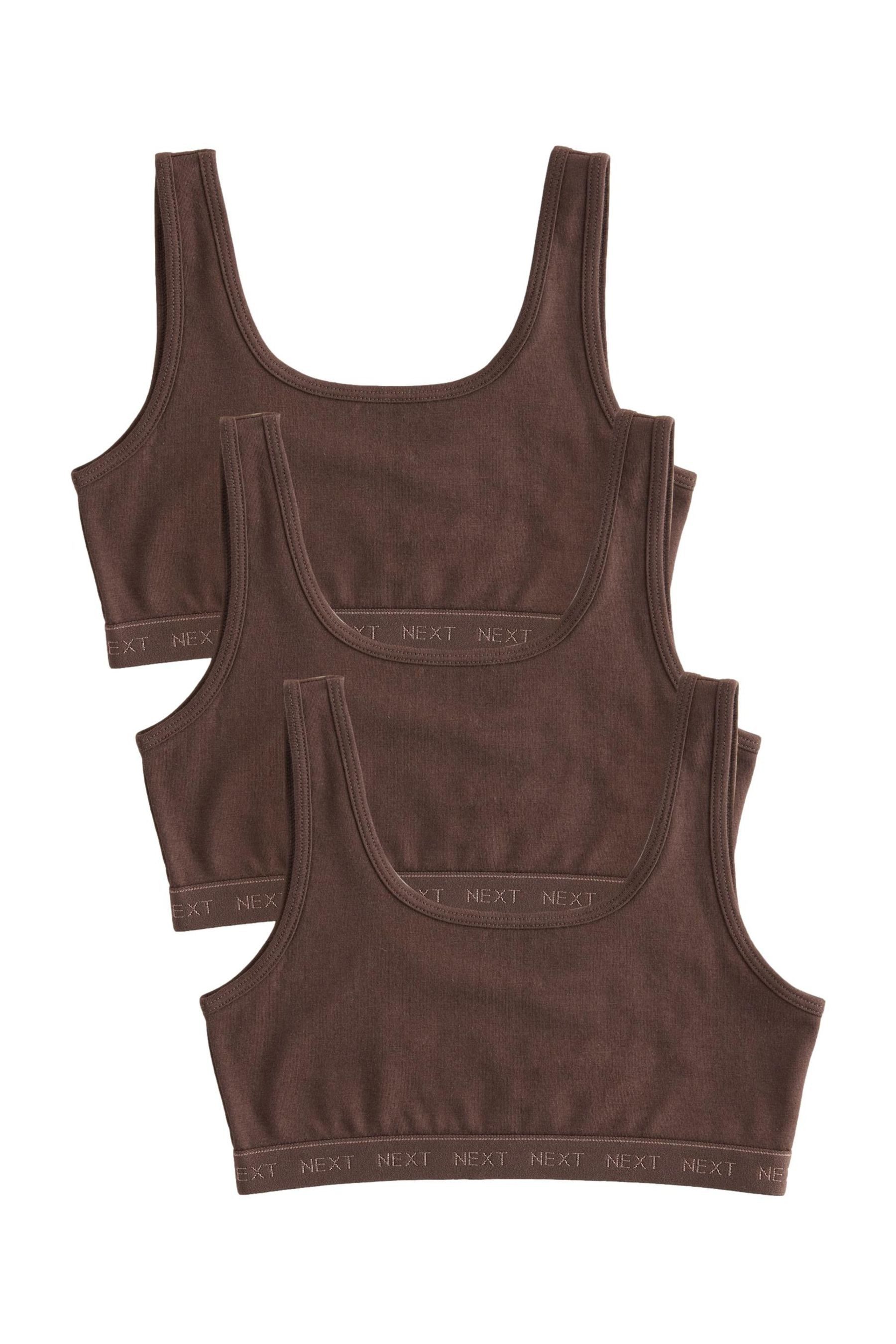 Next Crop-Top Kurz-Top mit U-Boot-Ausschnitt (3-tlg)