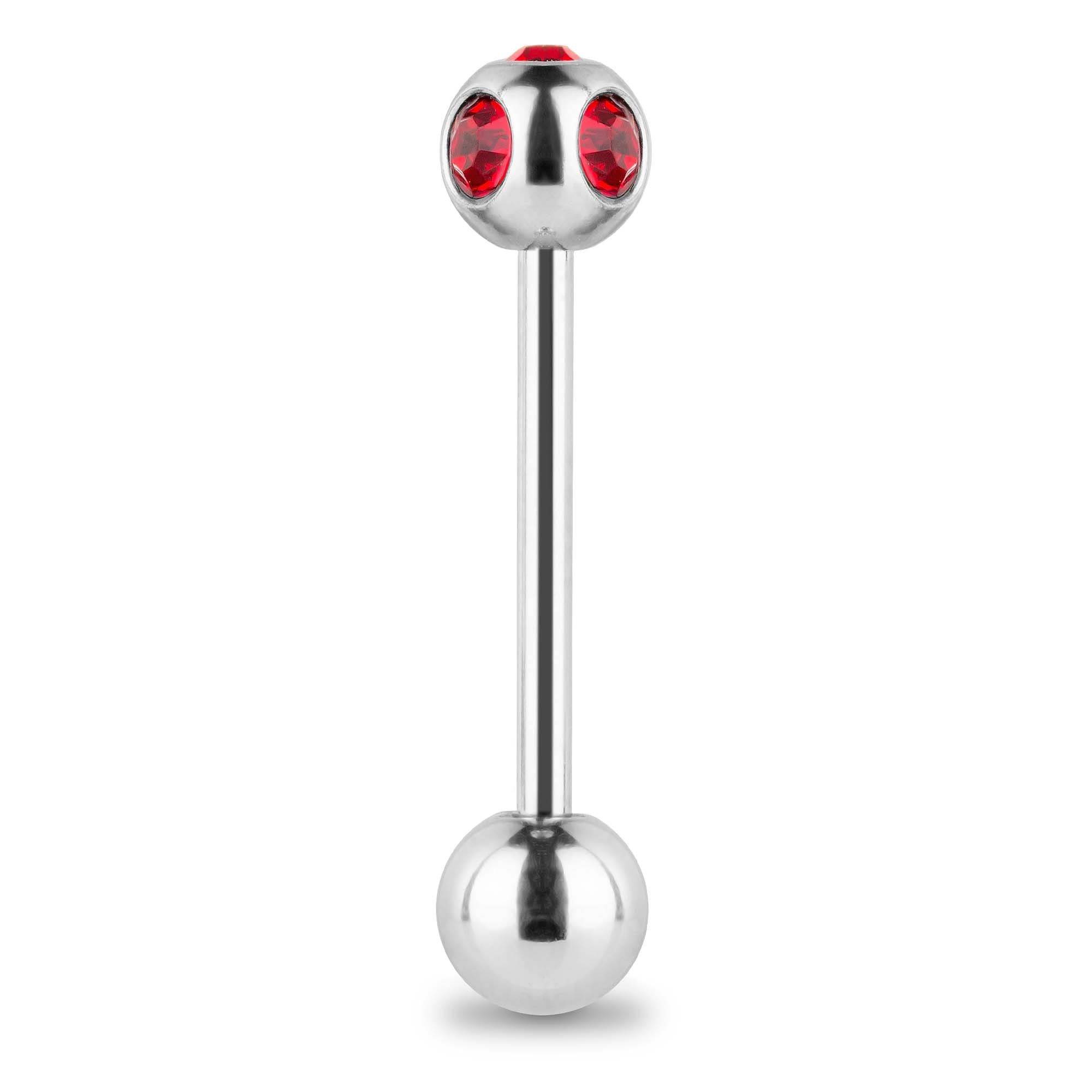 Taffstyle Piercing-Set Zungenpiercing Intim Brust Kugel günstig online kaufen