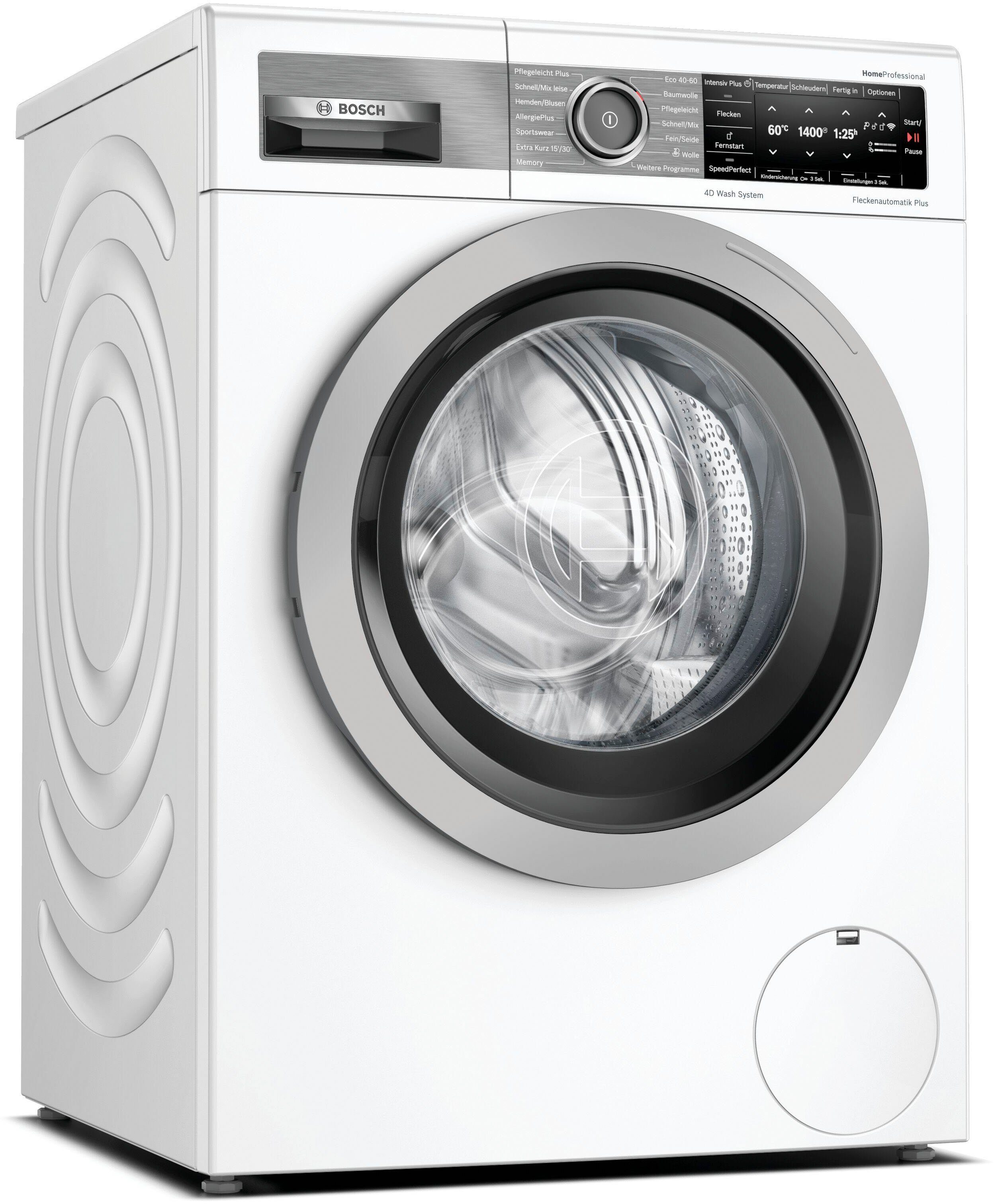 BOSCH Waschmaschine WAV28G43, 9 kg, 1400 U/min, Fleckenautomatik Plus:  entfernt die 16 gängigsten Fleckenarten