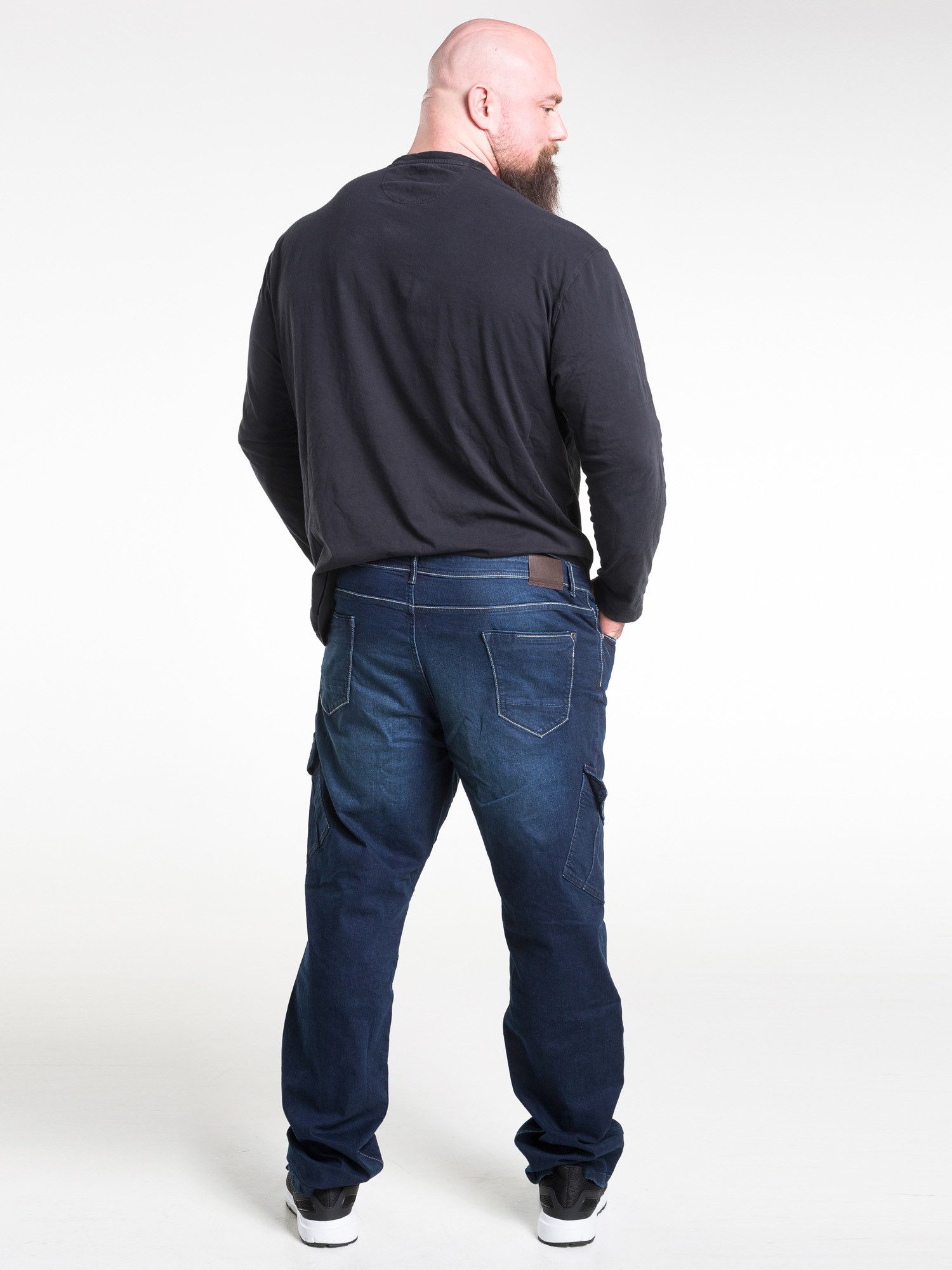 Mill&Tailor Cargojeans 6 Pocket Style Denim regular Straight-Cut