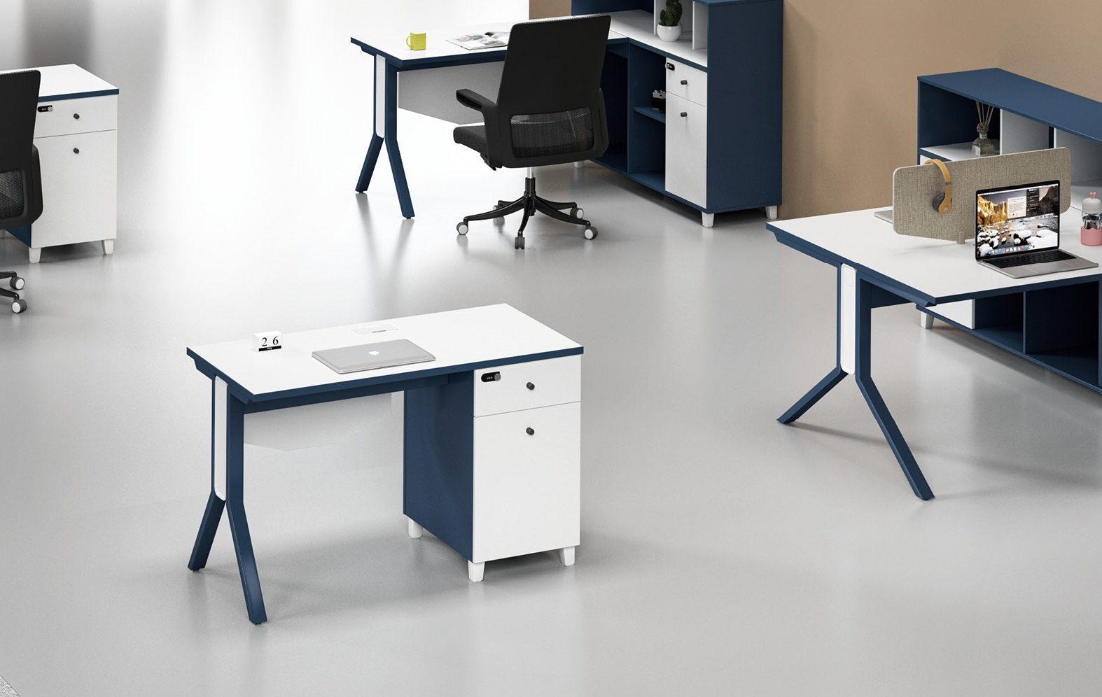 JVmoebel Praxis Tisch Luxus Einrichtung Schreibtisch, Büro Kanzlei Schreibtisch Chef