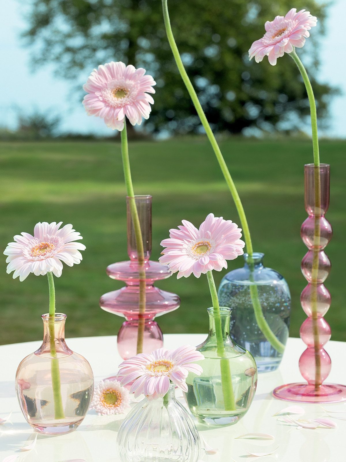 Greengate Weinglas Alice Weinglas pale pink 23cm, Glas – Bild 2 von 3