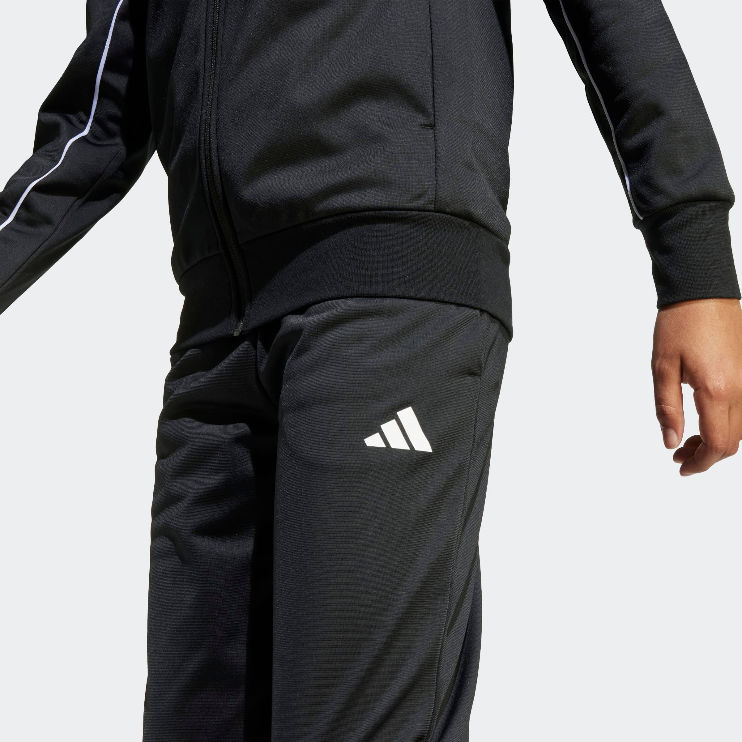 adidas Sportswear Trainingsanzug J CP TR TS (2-tlg), für Kinder und Teens, zweiteiliges Set, mit Stehkragen