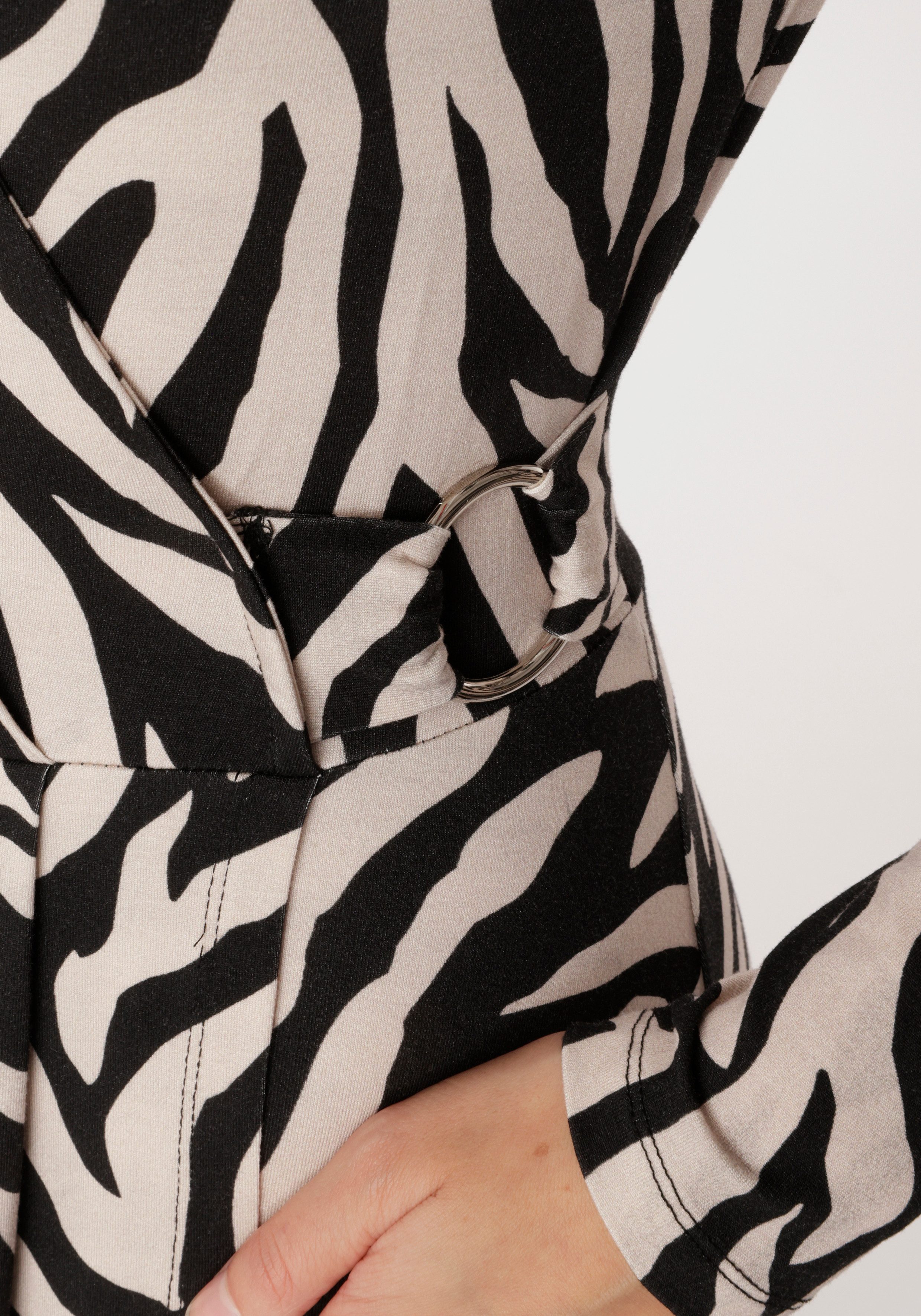 Aniston SELECTED Jerseykleid mit seitlichen Zierring in der Taille - NEUE KOLLEKTION