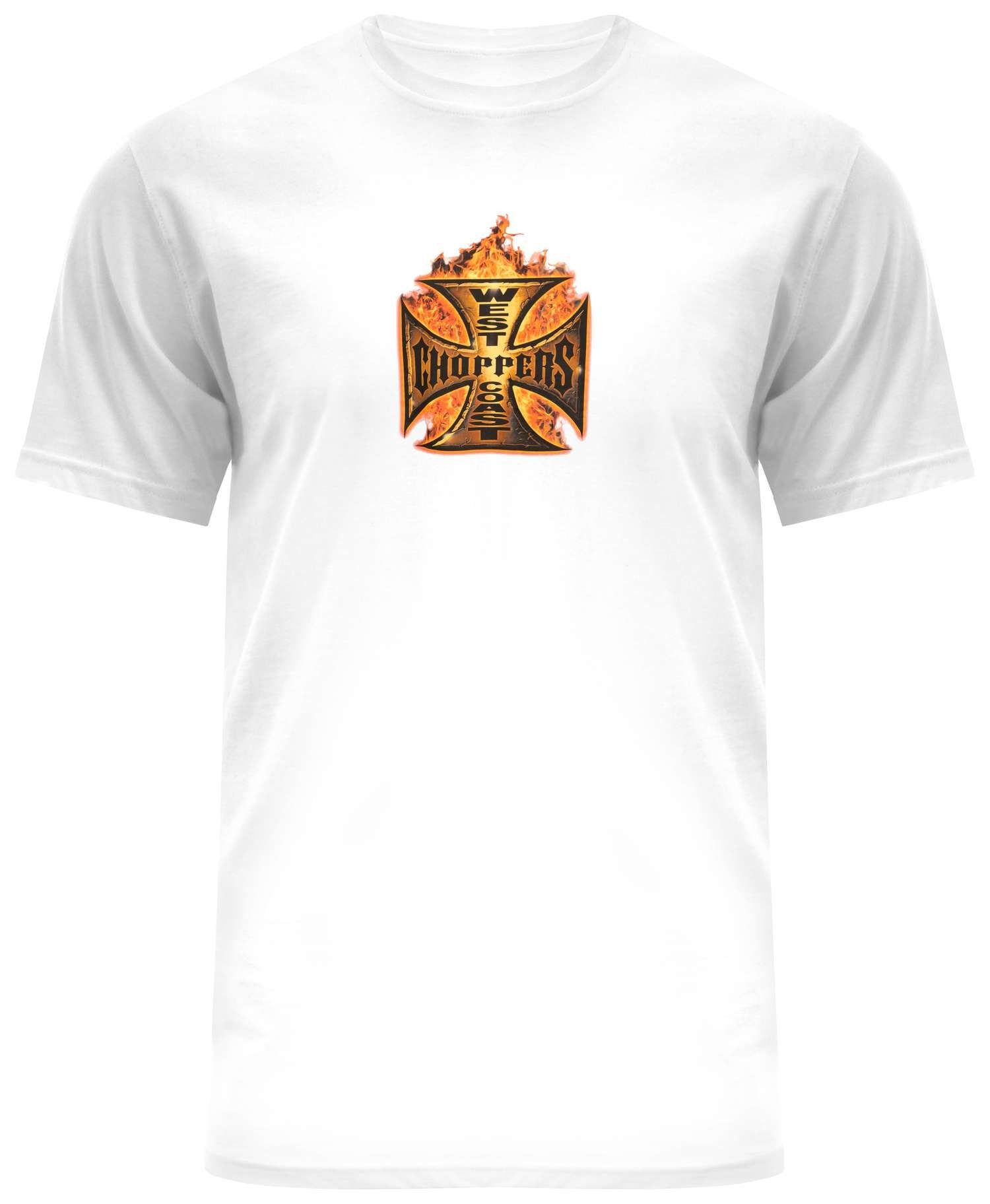 West Choppers Flames WCC Coast T-Shirt In