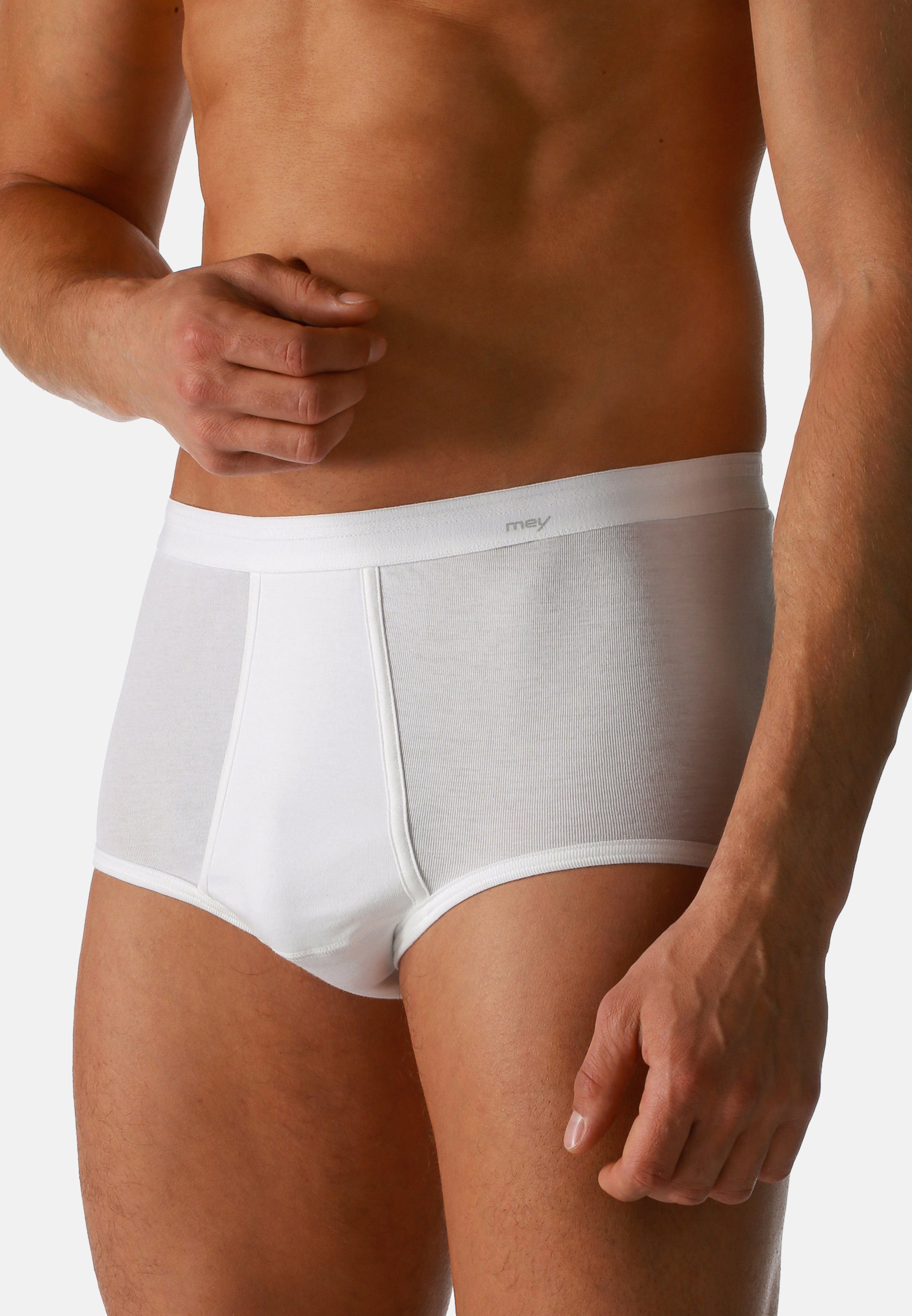 Unterhose Baumwolle - Mey Slip Eingriff - Slip Mit (1-St) Noblesse - /