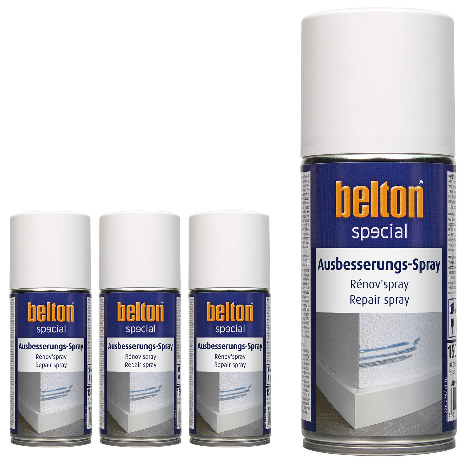belton Sprühfarbe 4 x Belton Special Ausbesserungs-Spray 150 ml 326050