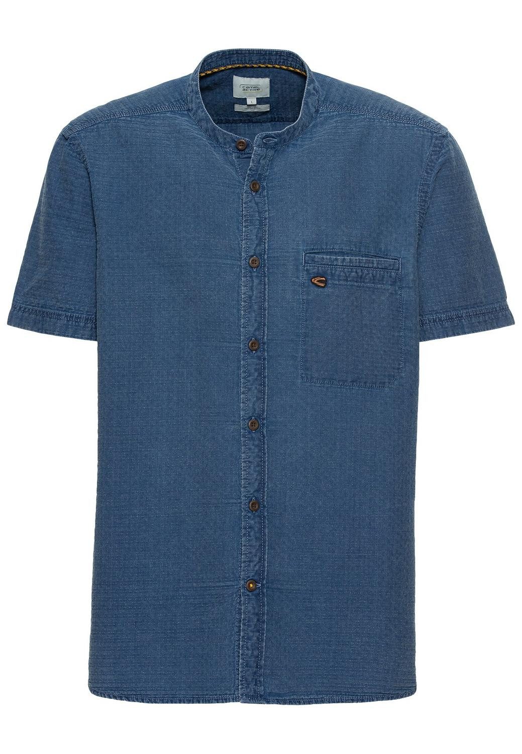camel active Kurzarmhemd Kurzarmhemd in Jeansoptik günstig online kaufen