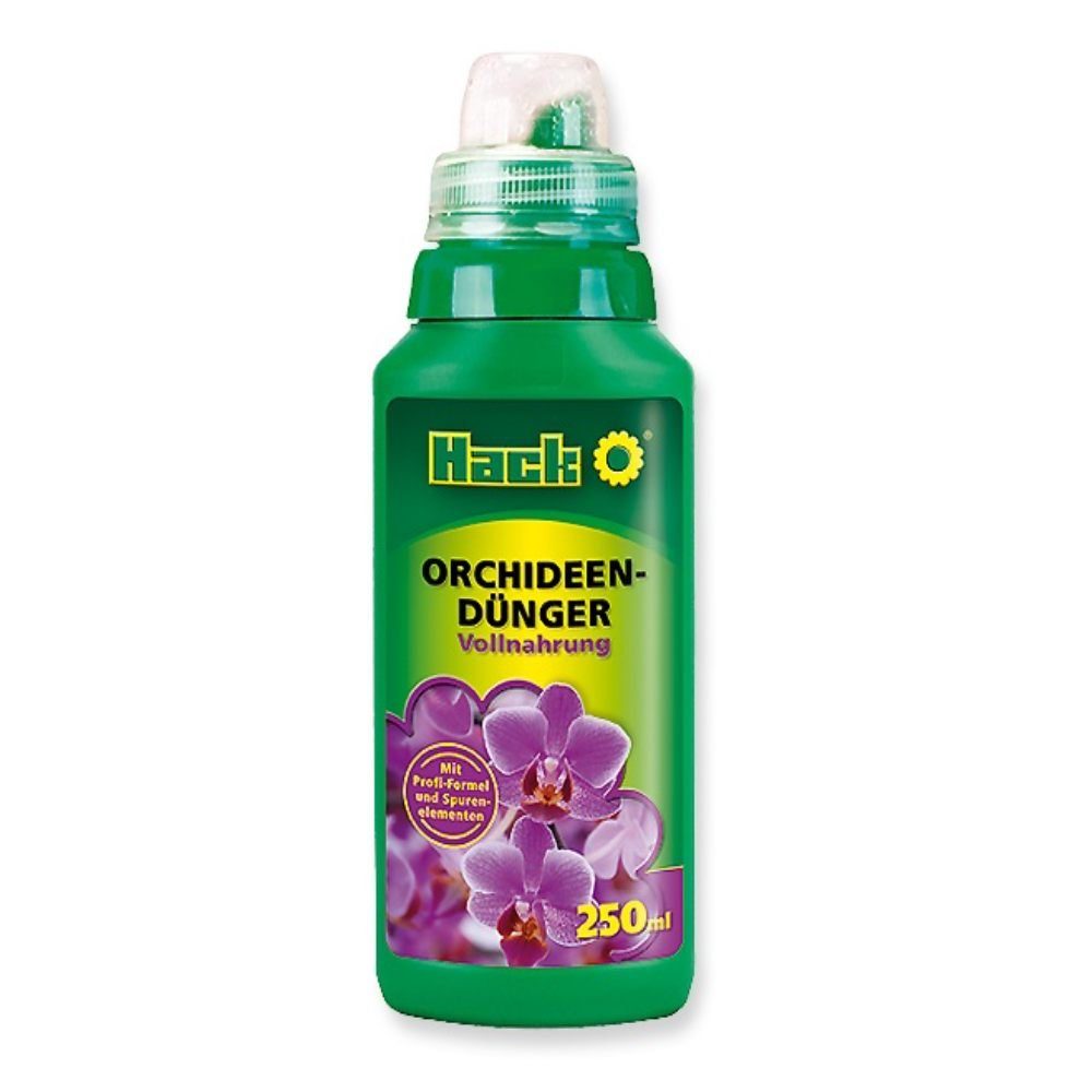 Hack Pflanzendünger Orchideendünger flüssig 0.25 Liter