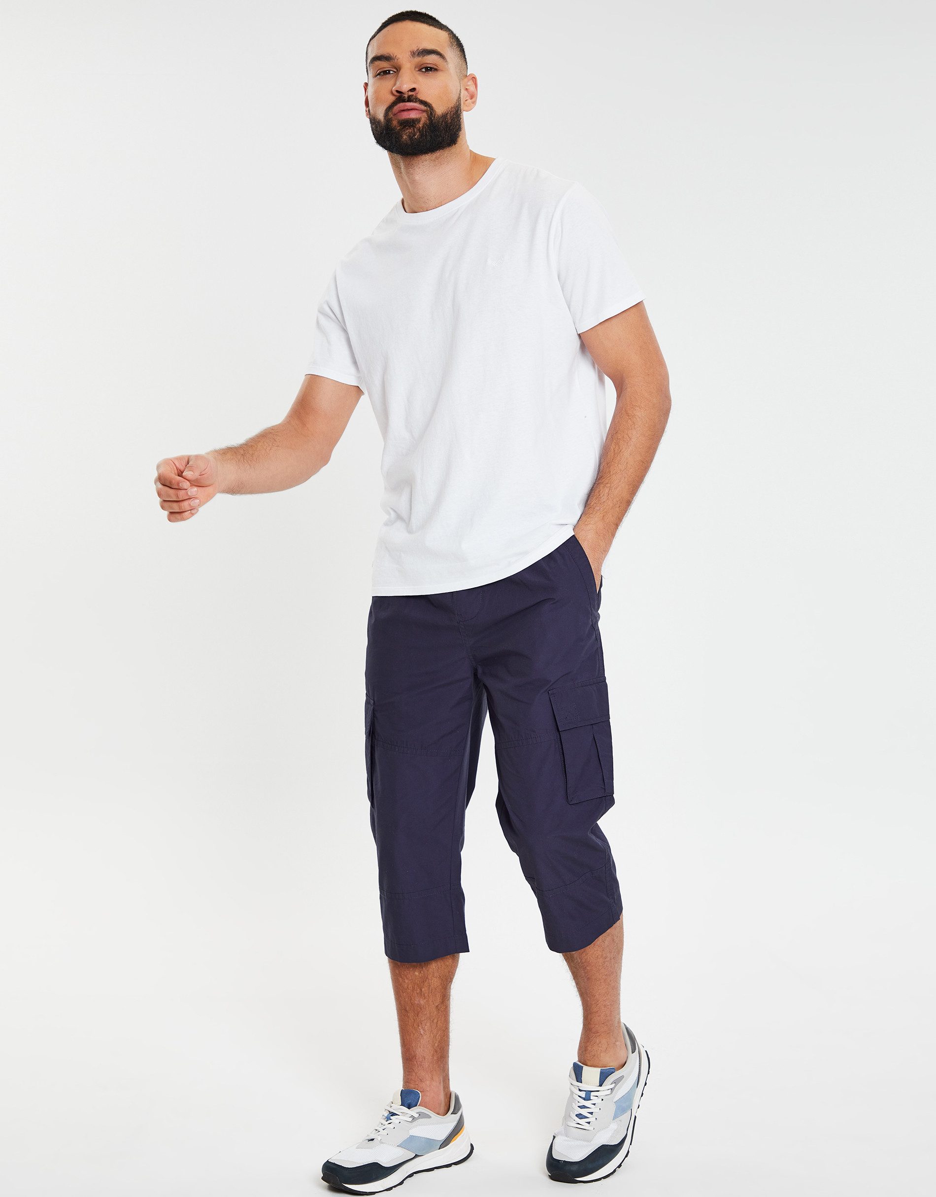 Threadbare 3/4-Hose THB Trouser Bruce Cargo günstig online kaufen