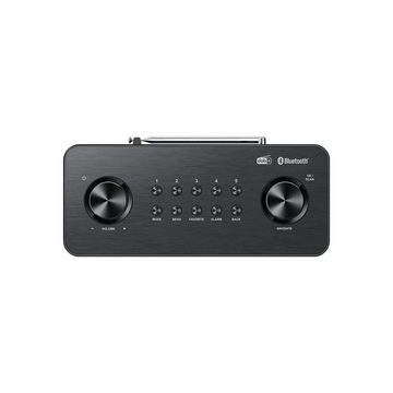 Kenwood CR-ST80DAB-B DAB+ Stereo-Kompaktradio mit Bluetooth und Farbdisplay Digitalradio (DAB)