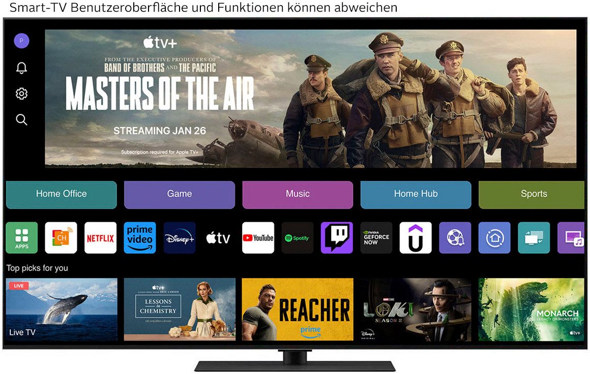 LG OLED65G59LS OLED-Fernseher (164 cm/65 Zoll, 4K Ultra HD, Smart-TV)