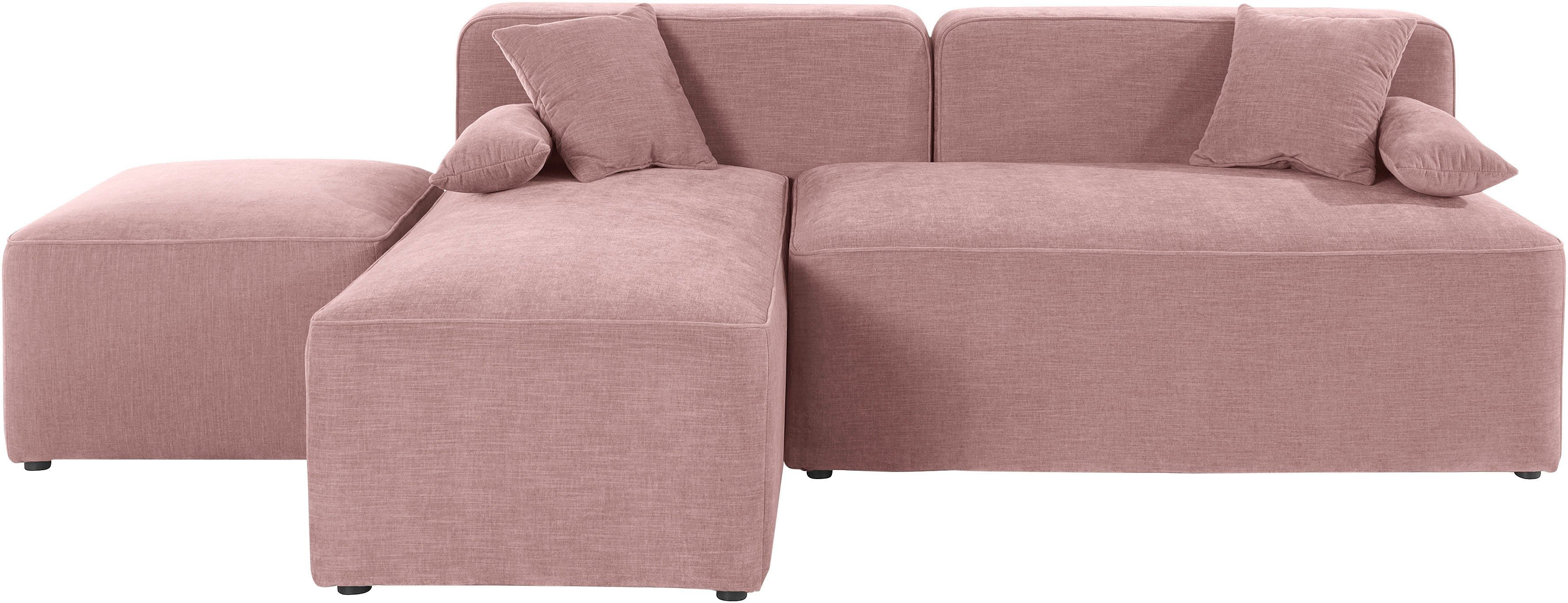 Home affaire Ecksofa Sundstrup L-Form, Modulserie, individuelle Zusammenstellung