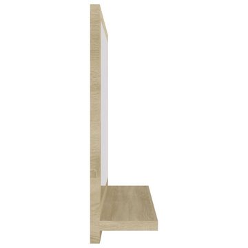 vidaXL Badezimmerspiegelschrank Badspiegel Sonoma-Eiche 40x10,5x37 cm Holzwerkstoff (1-St)