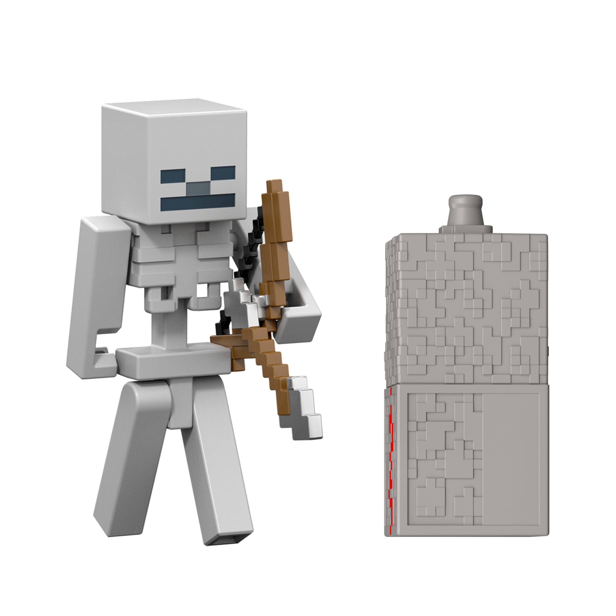 Mattel® Spielfigur Minecraft 3.25" CORE FIG Skeleton