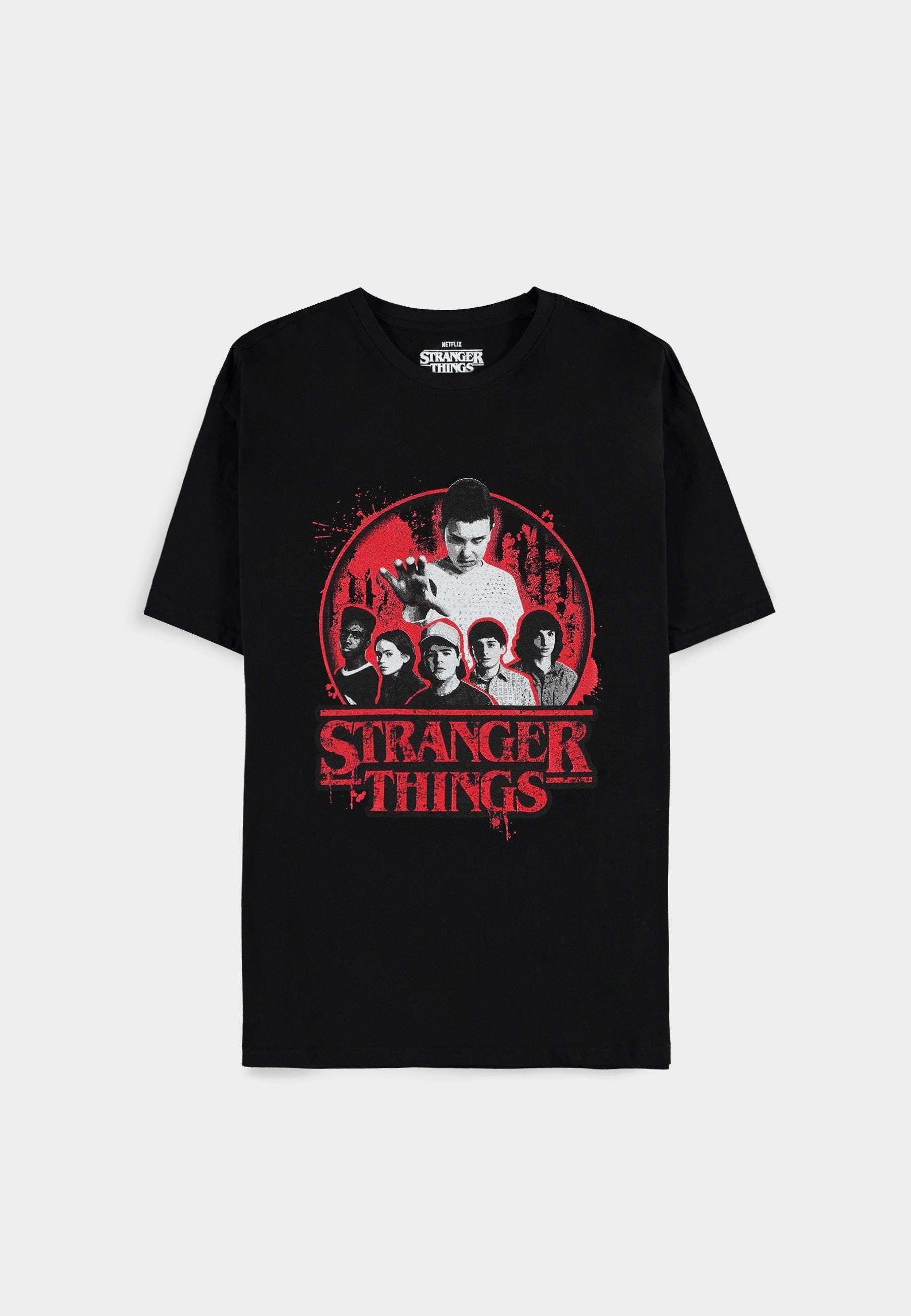 Stranger things Print-Shirt Stranger Things - Men's Short Sleeved T-shirt Elfi