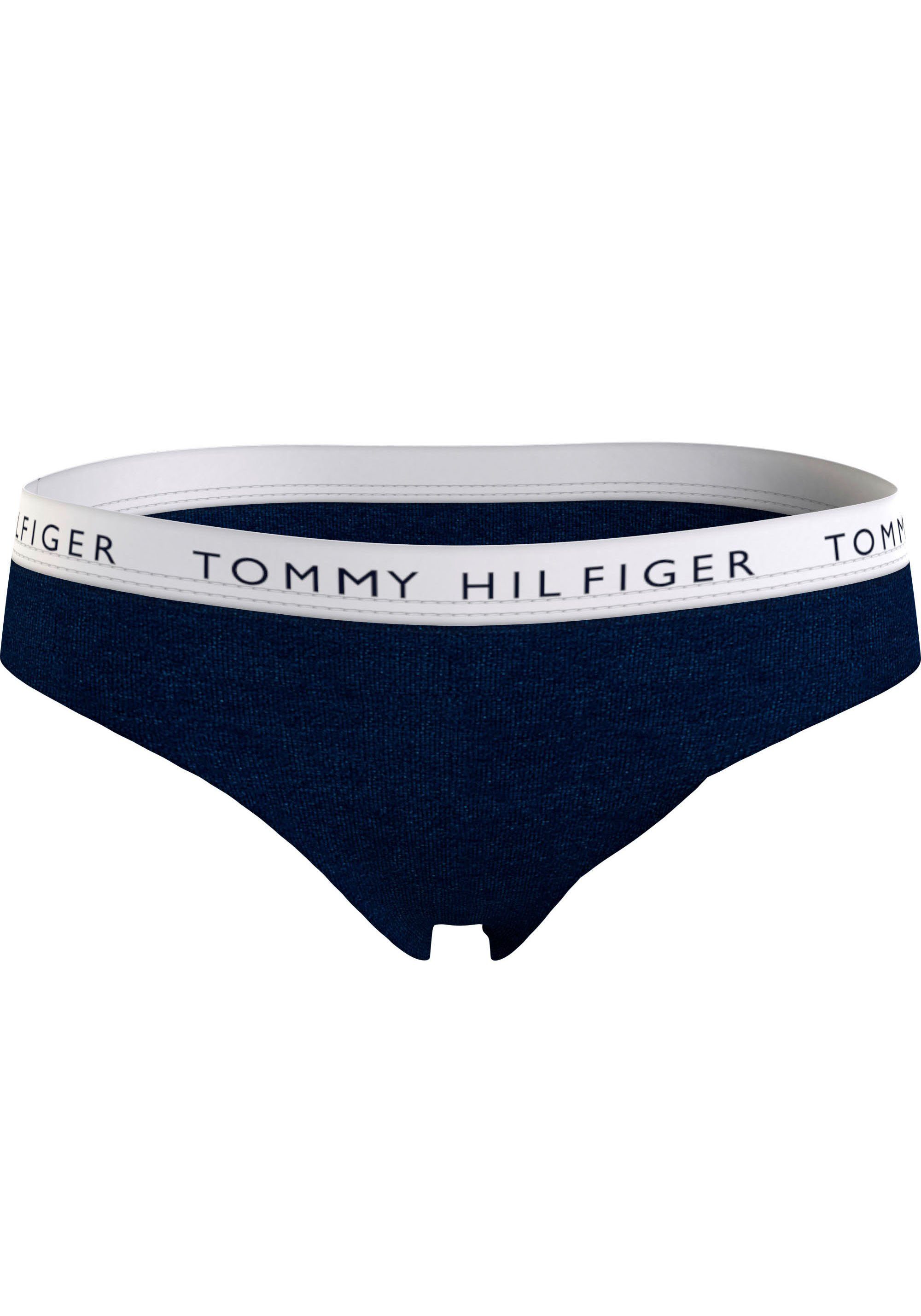 Tommy 7-St., Hilfiger Logobund Hilfiger Underwear Tommy Bikinislip mit (Packung, 7er-Pack)