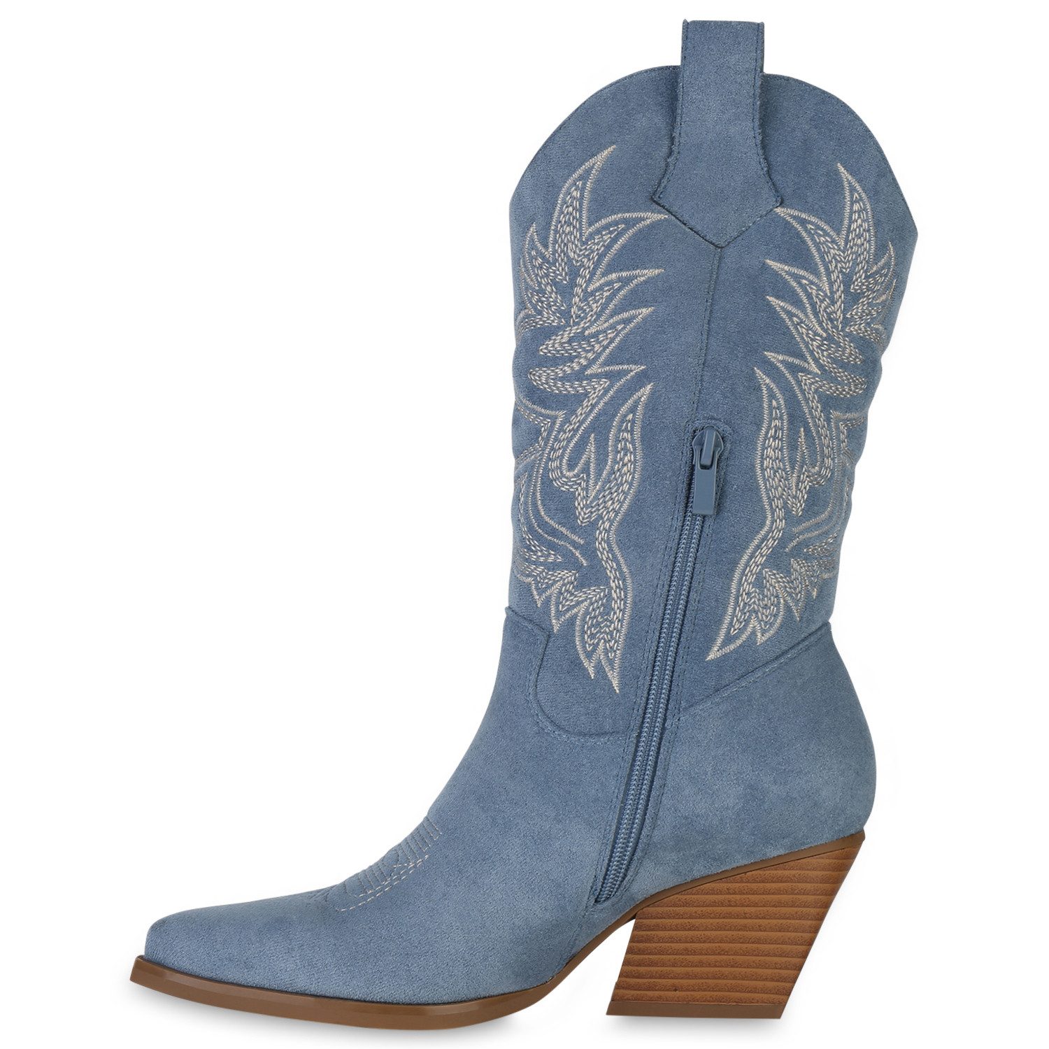 VAN HILL 840142 Cowboystiefel Schuhe günstig online kaufen
