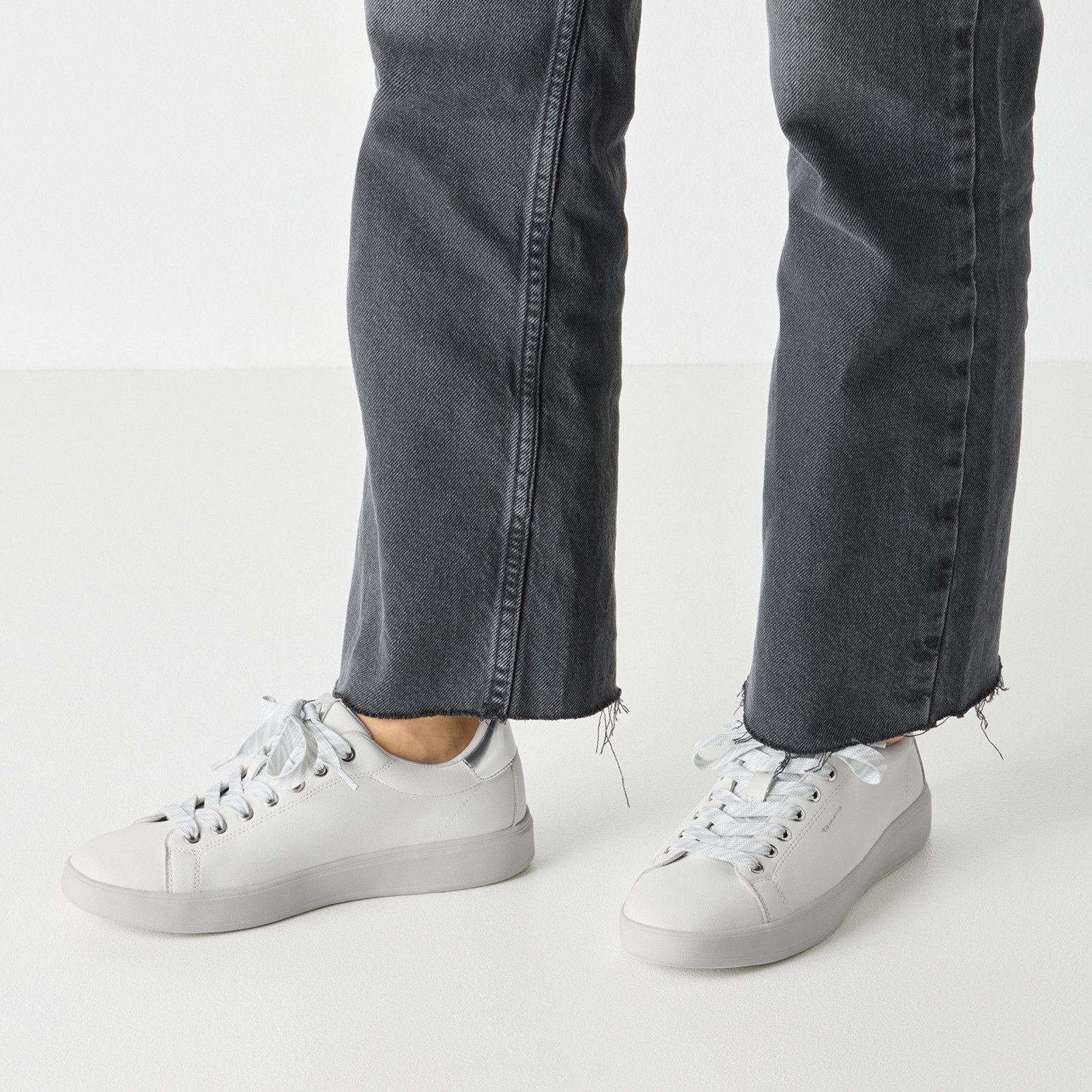 Tamaris Plateausneaker Freizeitschuh, Halbschuh, Schnürer in veganer Verarb günstig online kaufen