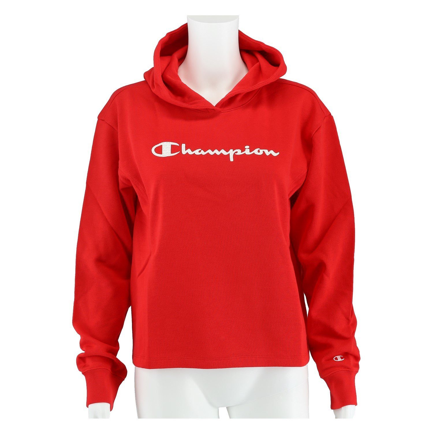 Champion Kapuzenpullover Big Logo rot Mädchen