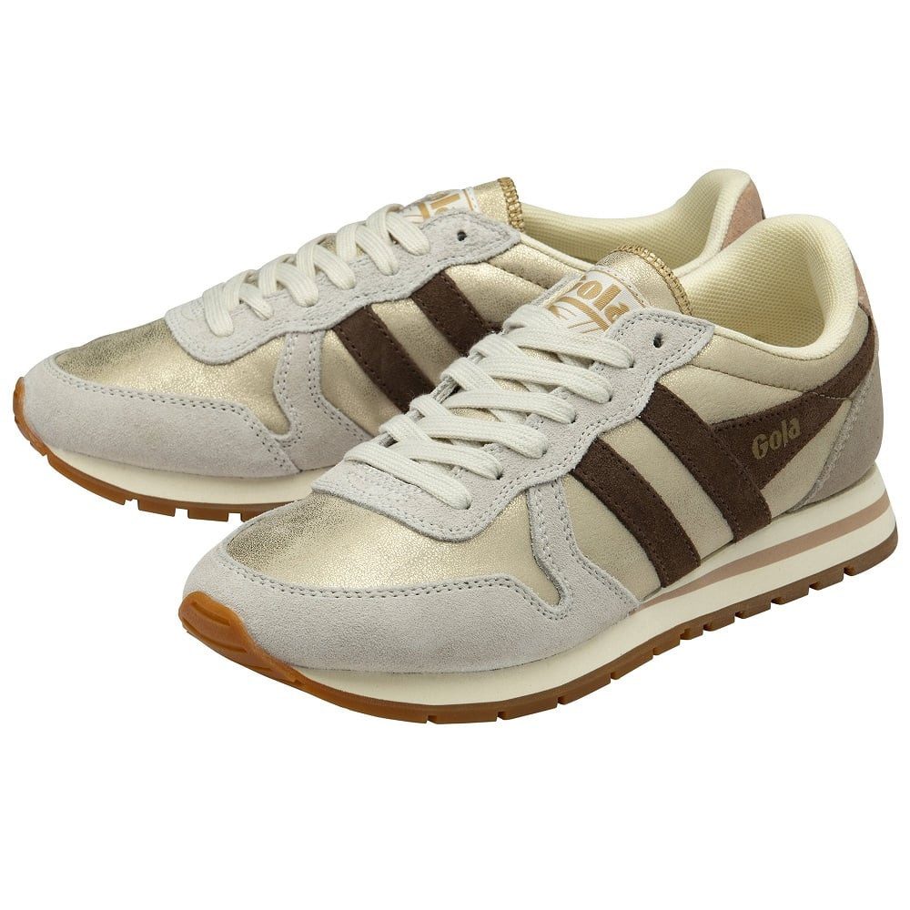 Gola Daytona Blaze gold/dunkelbraun/cameo Damen Sneaker günstig online kaufen