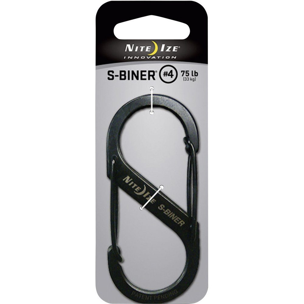 Nite Gr. Tunnelzelt mm NITE Ize NI-SB4-03-01 4 St. Karabiner 89 Ize 38 x 1 S-Biner mm