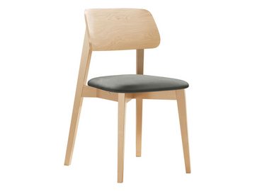 MIRJAN24 Stuhl KT63 (1 Stück), aus Buchenholz, 46x43x80 cm