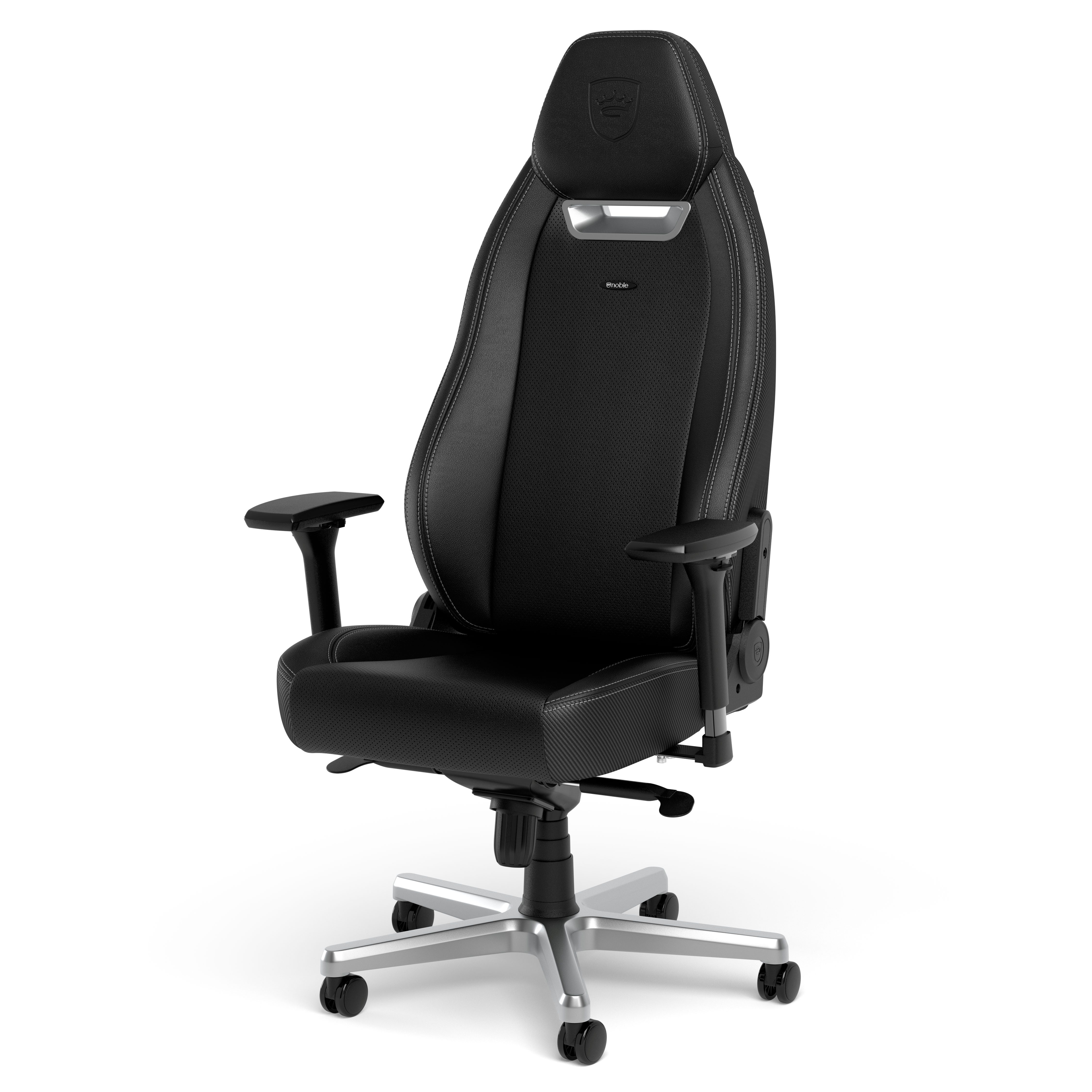 Noblechairs Gaming-Stuhl noblechairs LEGEND Gaming Stuhl - Silver Edition