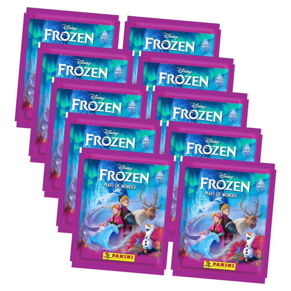 Panini Sticker Panini Die Eiskönigin Sticker - Frozen Reise voller Wunder, (Set), Frozen Reise voller Wunder - Sammelsticker - 10 Tüten