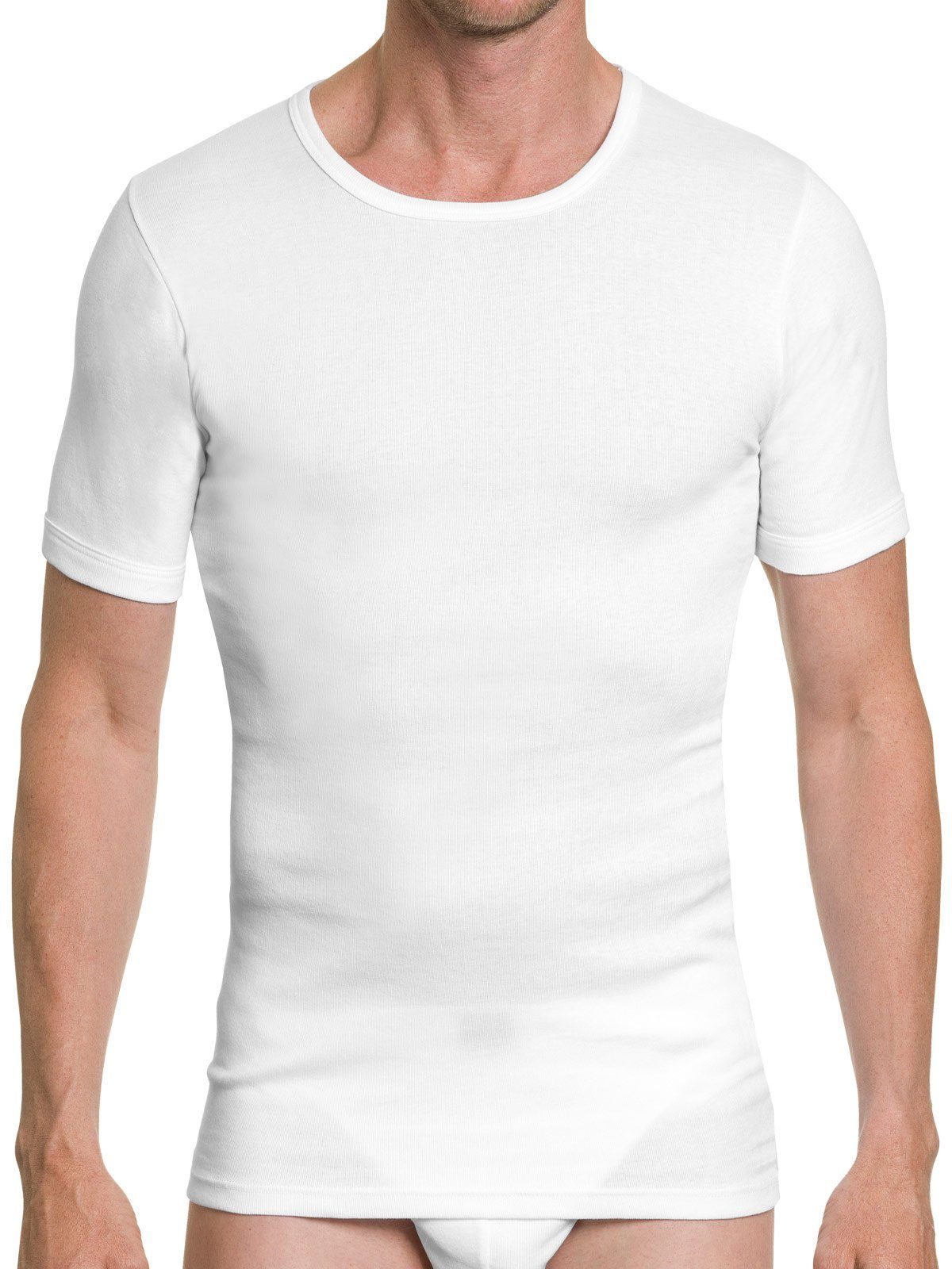 KUMPF Unterziehshirt Herren T-Shirt 1/2 Arm Feinripp (Stück, 1-St) -