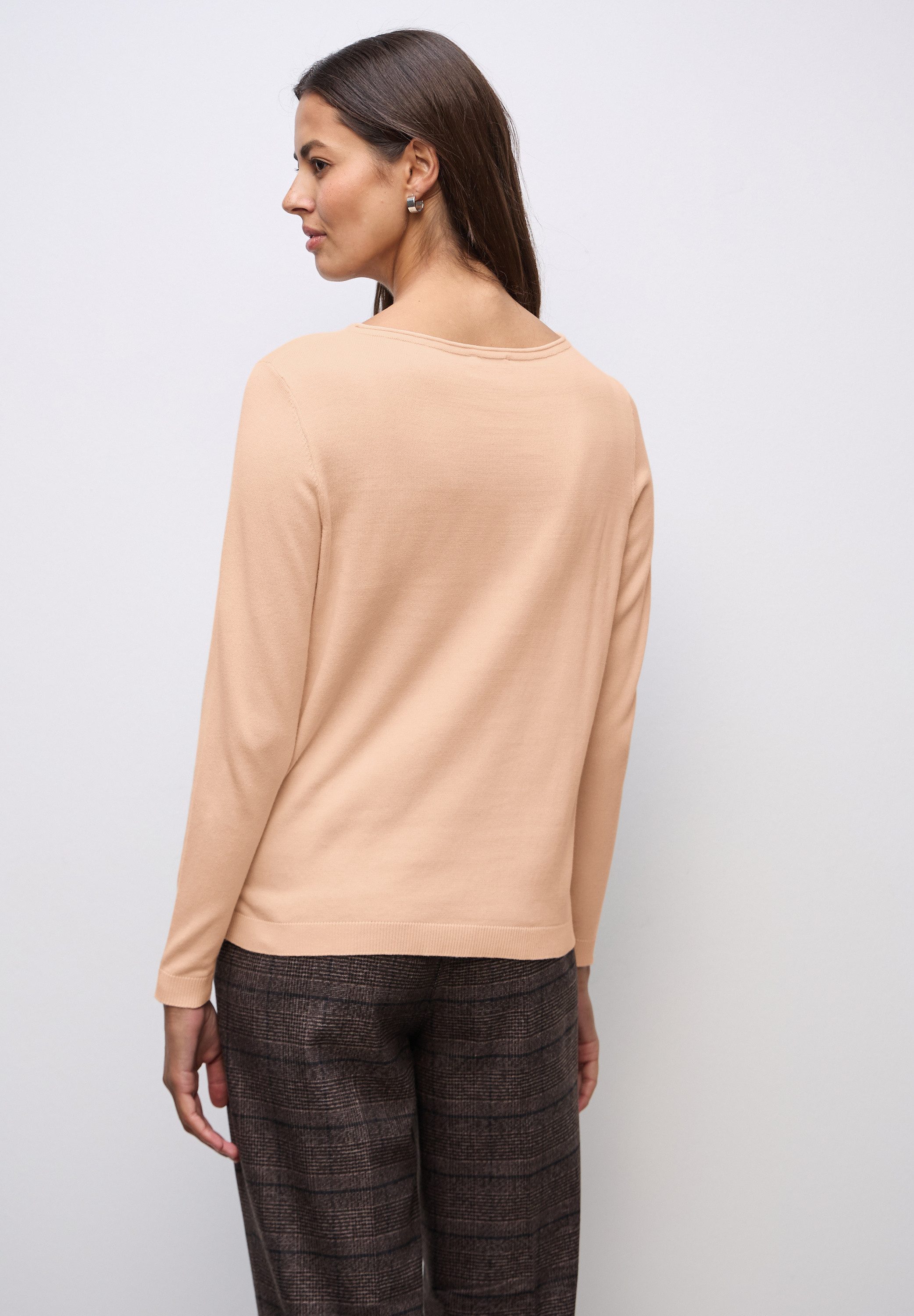 STREET ONE Strickpullover mit U-Boot-Ausschnitt