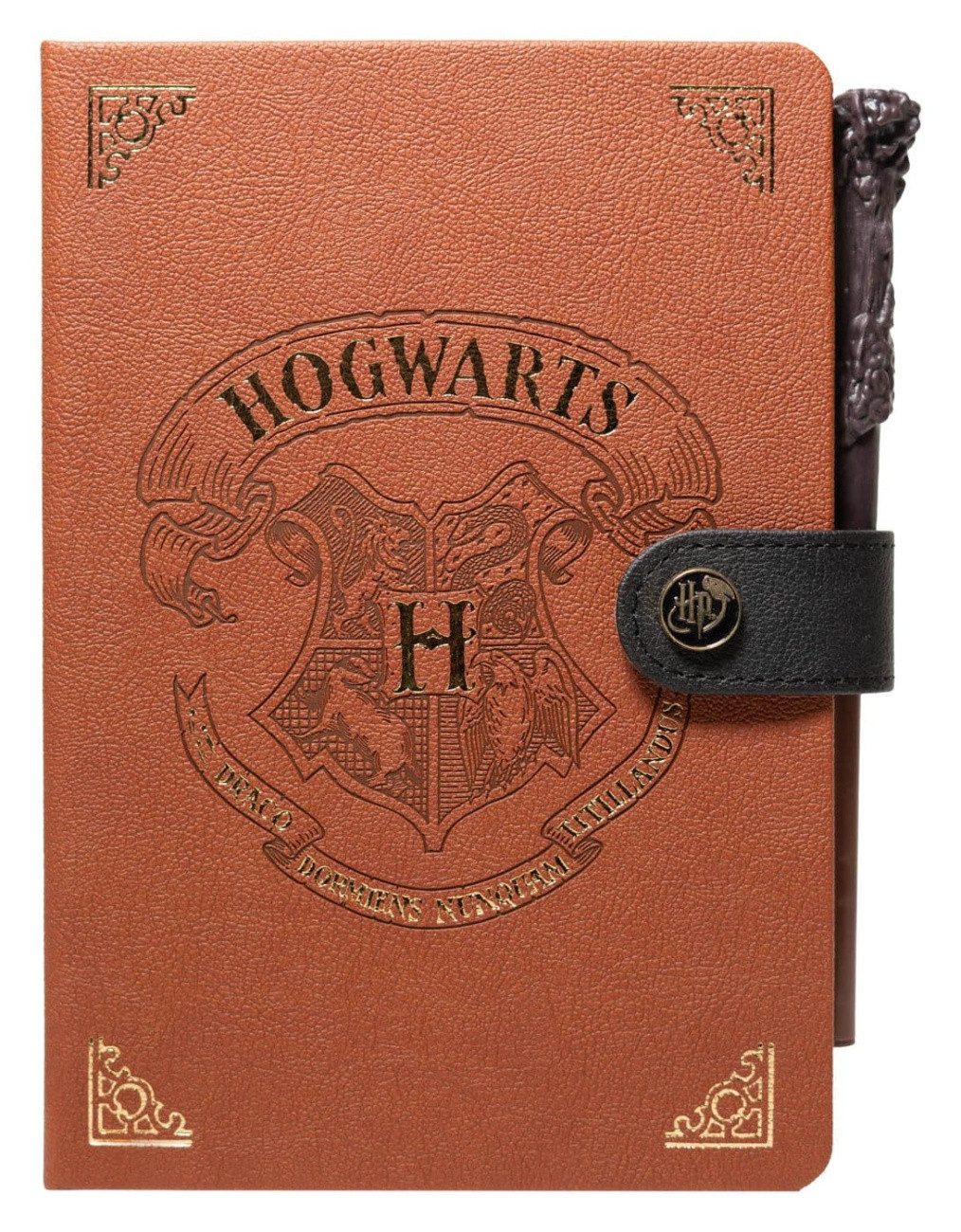 Grupo Erik Notizbuch Harry Potter Premium Notizbuch mit Zauberstab-Stift A5