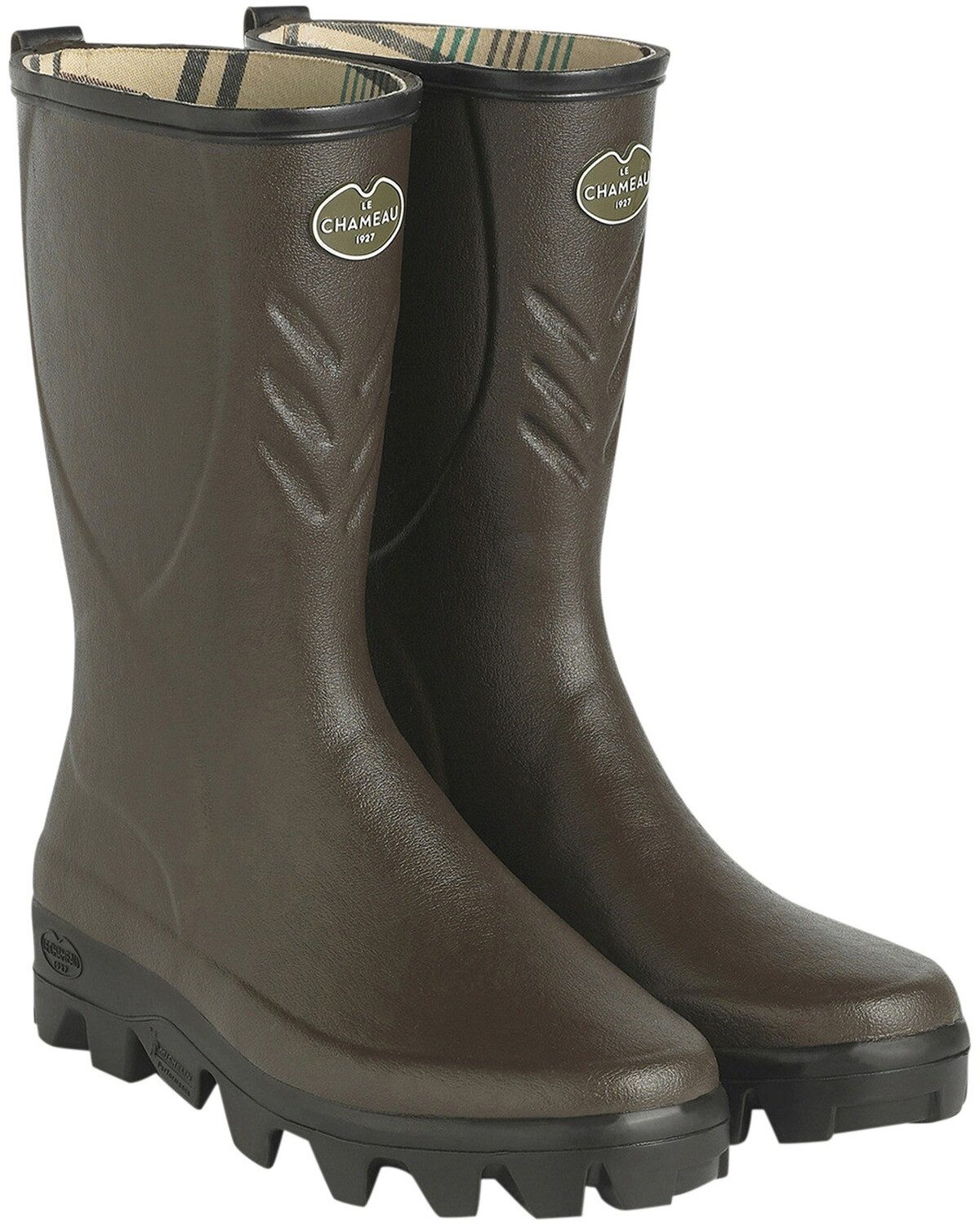 Le Chameau Wadenhoher Gummistiefel Cérès Gummistiefel Stoßdämpfend
