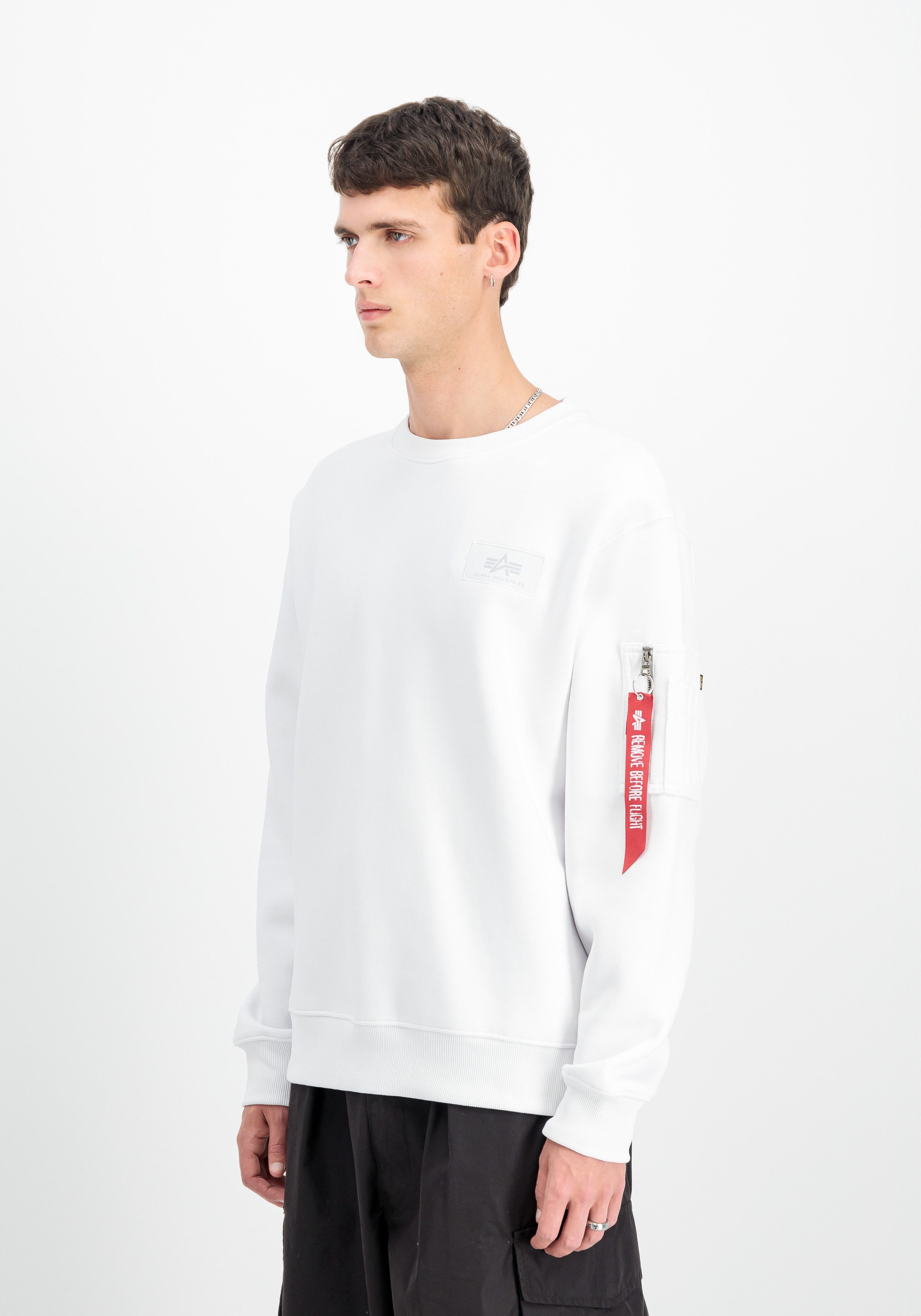 Alpha Industries Sweatshirt Back Print Crewneck günstig online kaufen