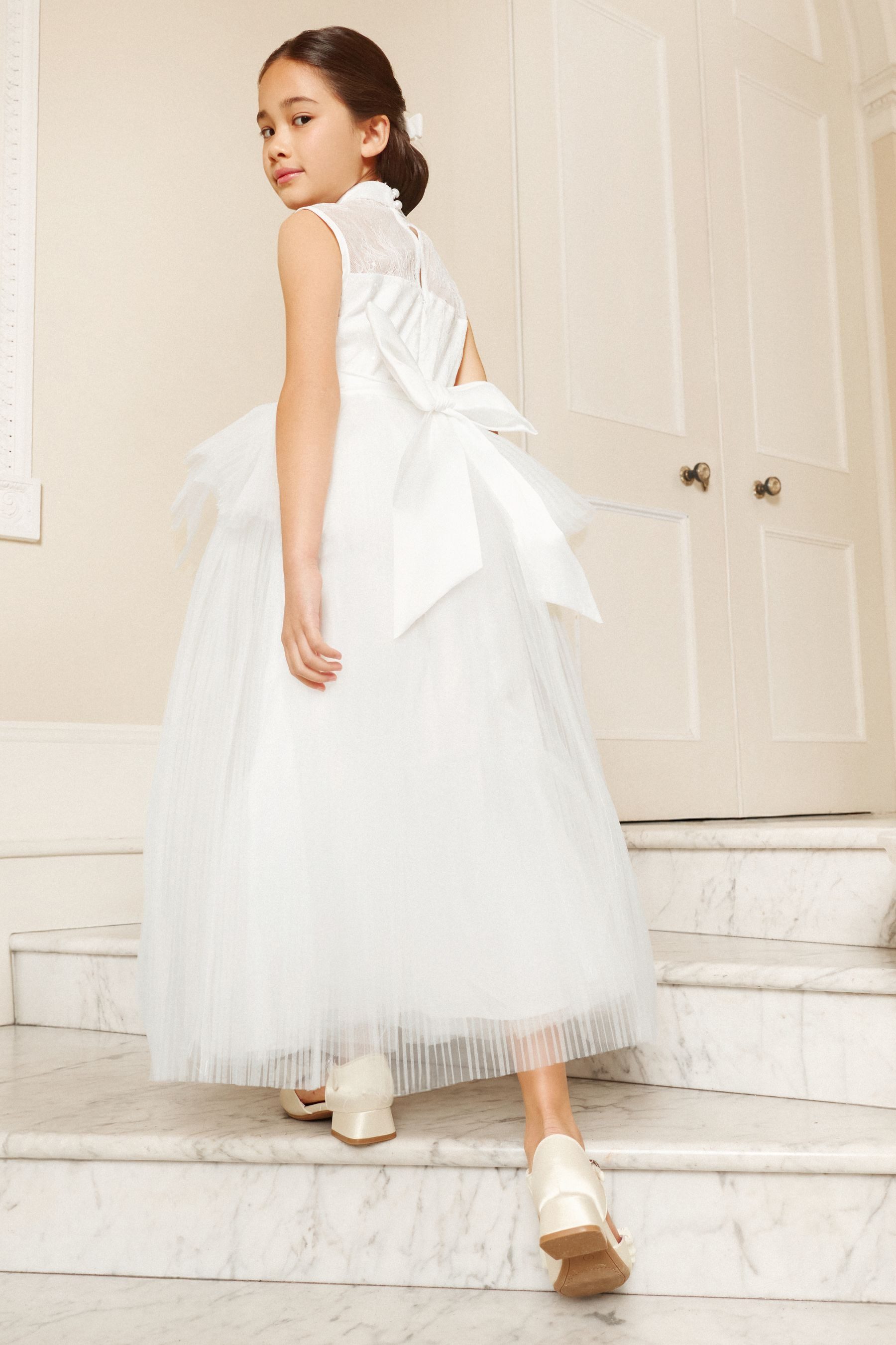 LIPSY Vokuhila-Kleid Lipsy Holy Schößchenkleid, Heilige Kommunion (1-tlg) – Bild 2 von 5
