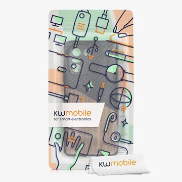 kwmobile Handyhülle Hülle für Xiaomi Mi 11i / Poco F3, Holz Handy Schutzcase - Handy Case Schutzhülle - Smartphone Cover