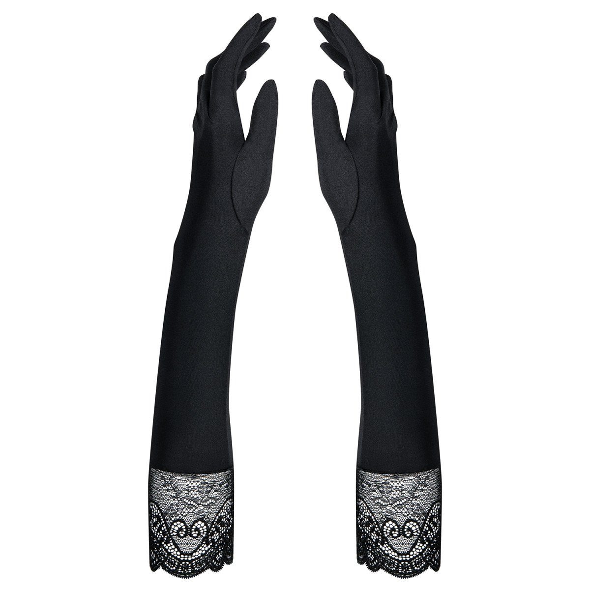 Obsessive Abendhandschuhe Obsessive - OB Miamor gloves black - (O/S) (Packung)