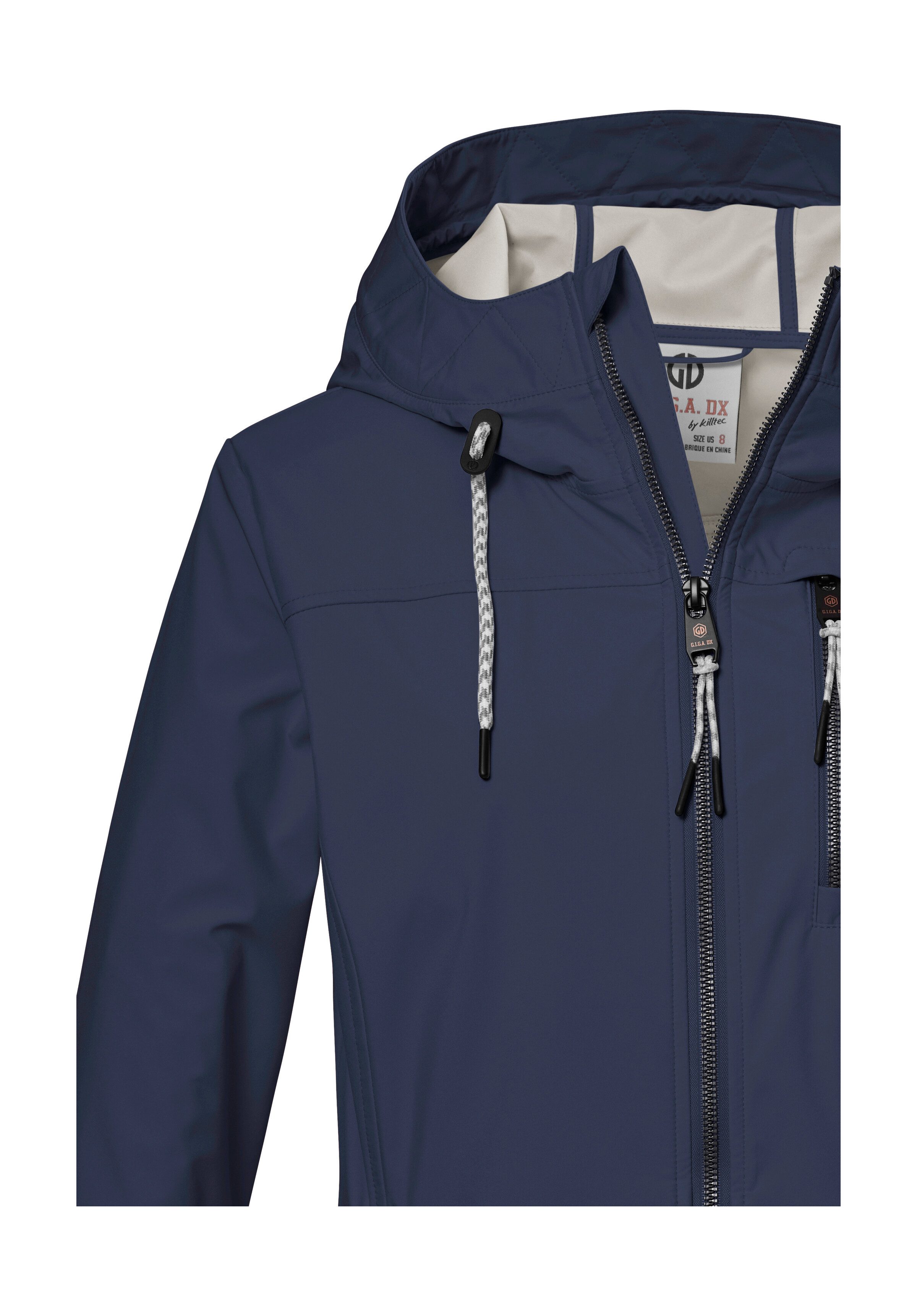 G.I.G.A. DX by killtec Softshelljacke GS 74 WMN SFTSHLL JCKT Damen Softshelljacke, wasserabweisend, winddicht, pflanzenbasiert – Bild 3 von 5