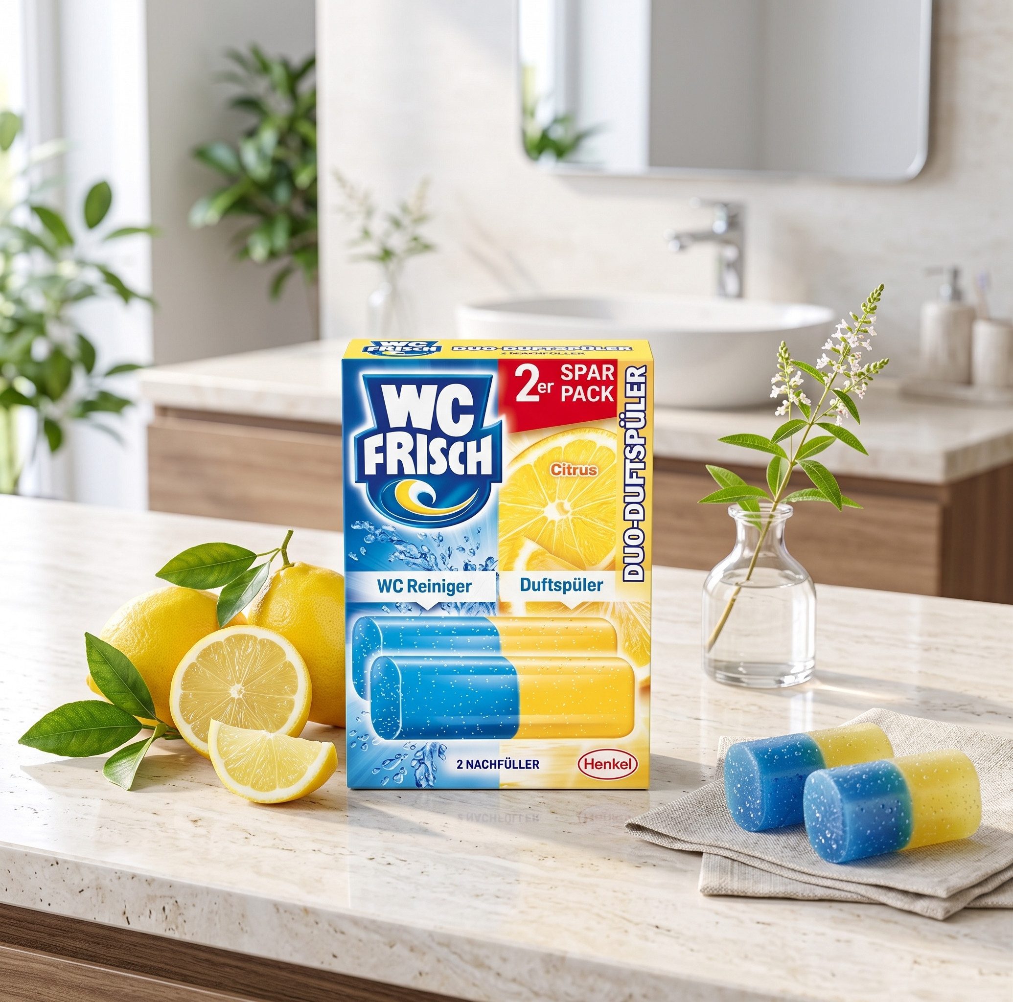 WC Frisch WC FRISCH DUO LEMON NF WC-Reiniger